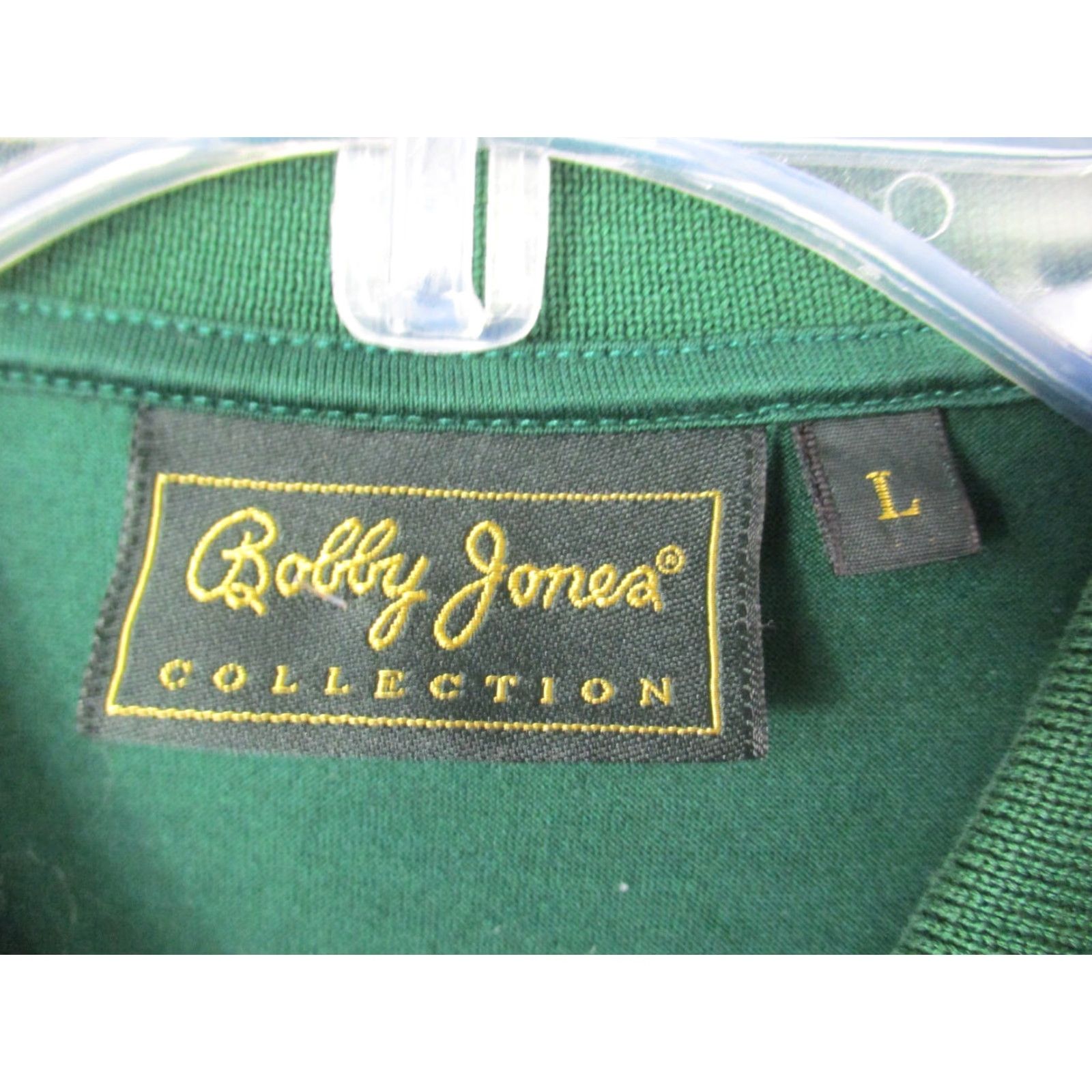 Vintage Bobby Jones Masters Polo Shirt Mens Large Green Polo Golf Vintage Shirts Size US L / EU 52-54 / 3 - 4 Thumbnail