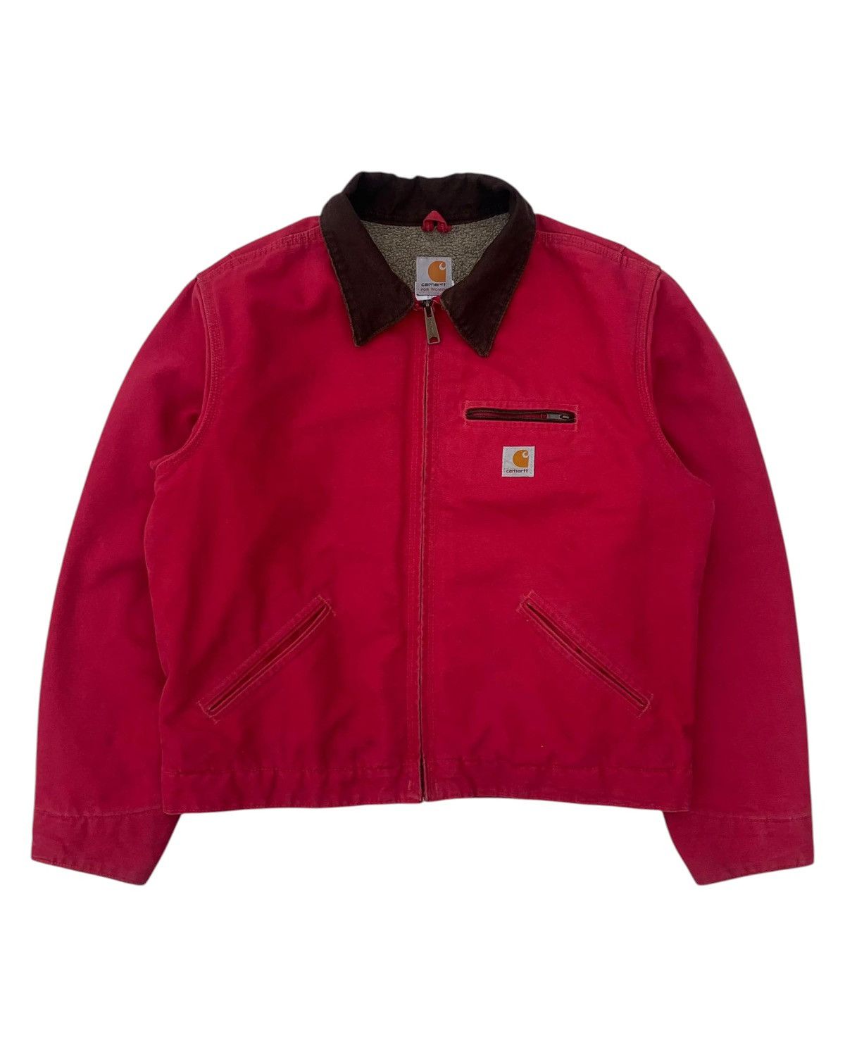 Carhartt [SOLD] 2011 Carhartt Scarlet Detroit Jacket WJ097 SCA Size US L / EU 52-54 / 3 - 1 Thumbnail