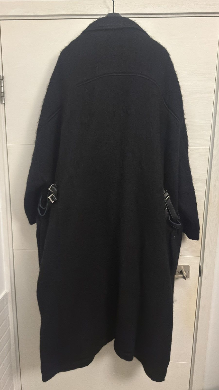 Christian Dada Christian Dada Wool + mohair biker long coat Size US S / EU 44-46 / 1 - 7 Thumbnail