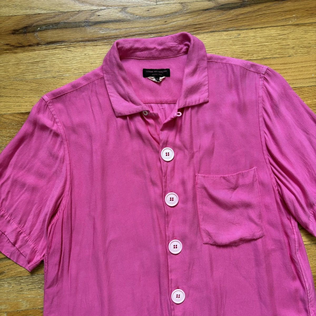 Comme des Garcons Homme Plus SS2004 Oversized Button Shirt Size US S / EU 44-46 / 1 - 2 Thumbnail