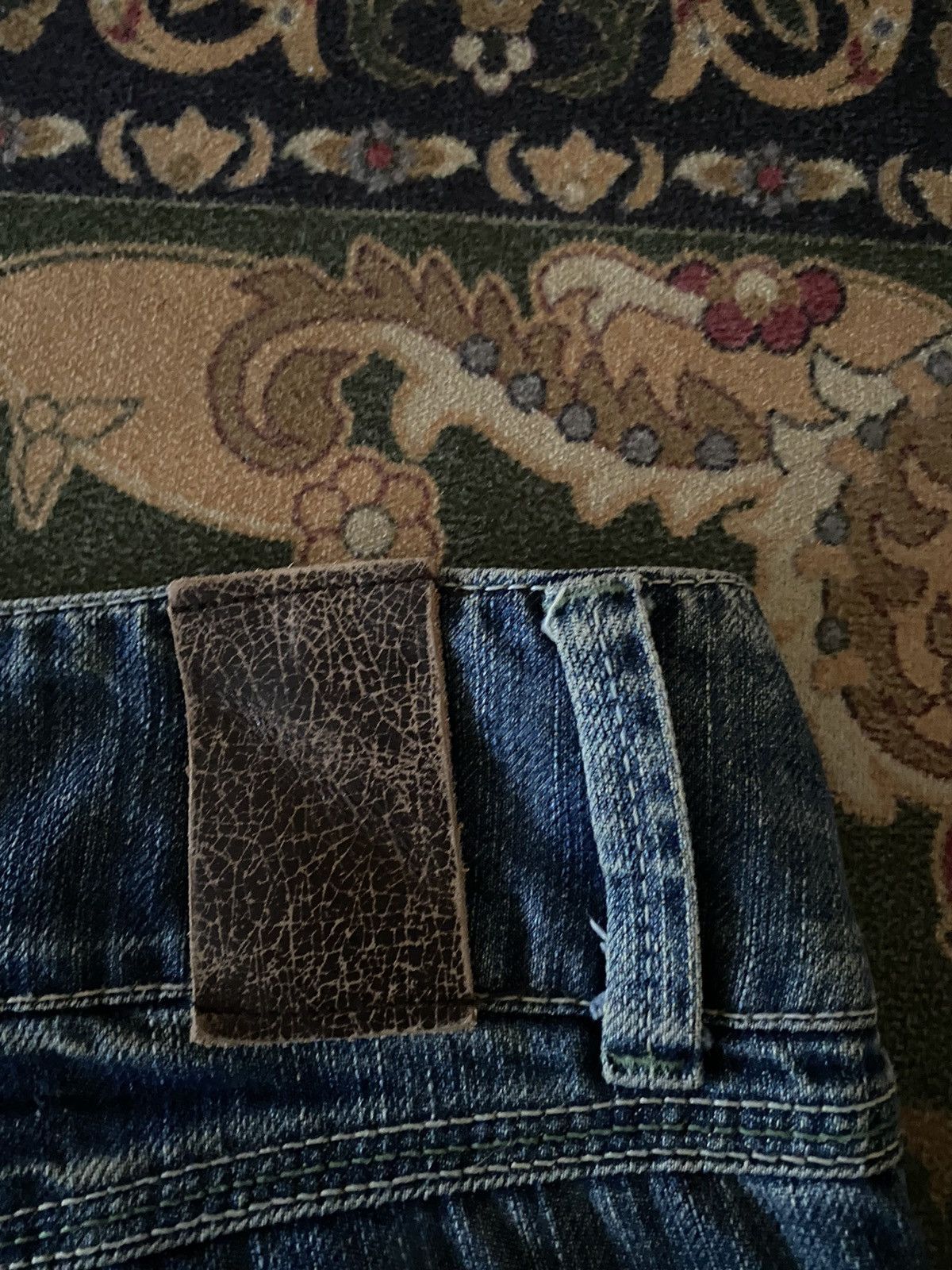 Japanese Brand Japanese Brand Red Pepper Jeans Distressed Denim Size US 29 - 11 Thumbnail