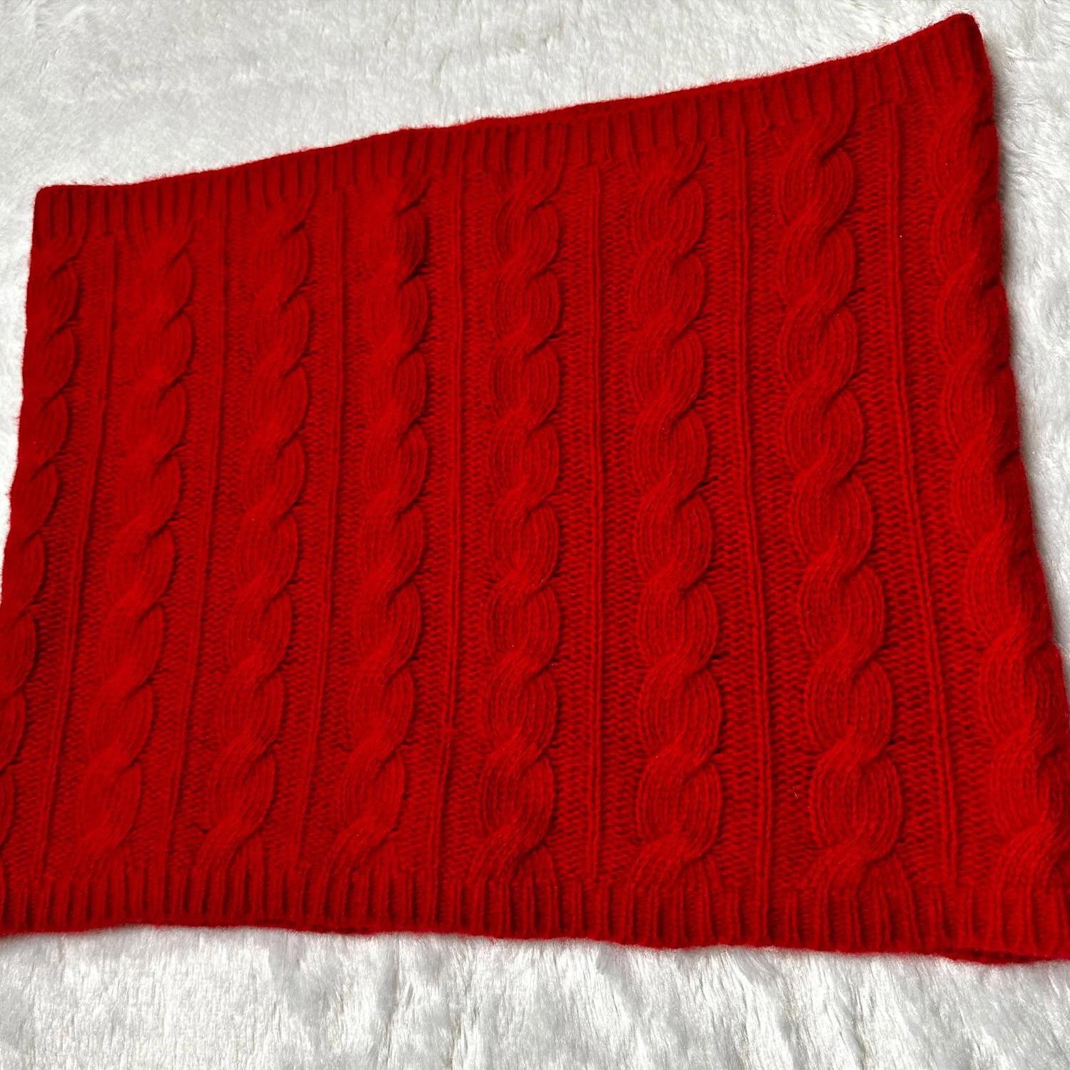 Portolano Portolano 100% Cashmere Cable Knit Infinity Scarf Women’s OS Size ONE SIZE - 3 Thumbnail
