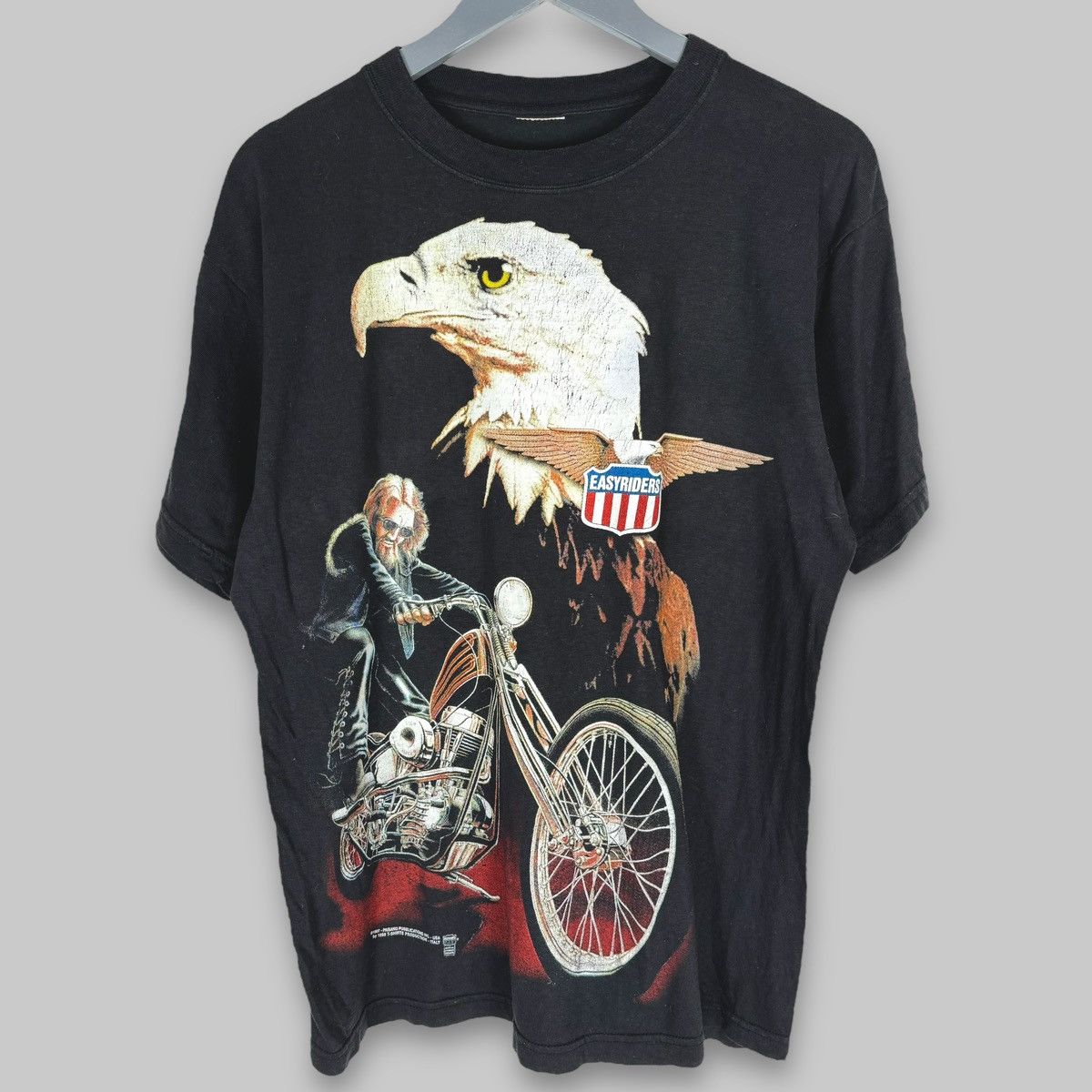 Vintage 1997 Easyriders Magazine Motorcycle Licensed T Shirt