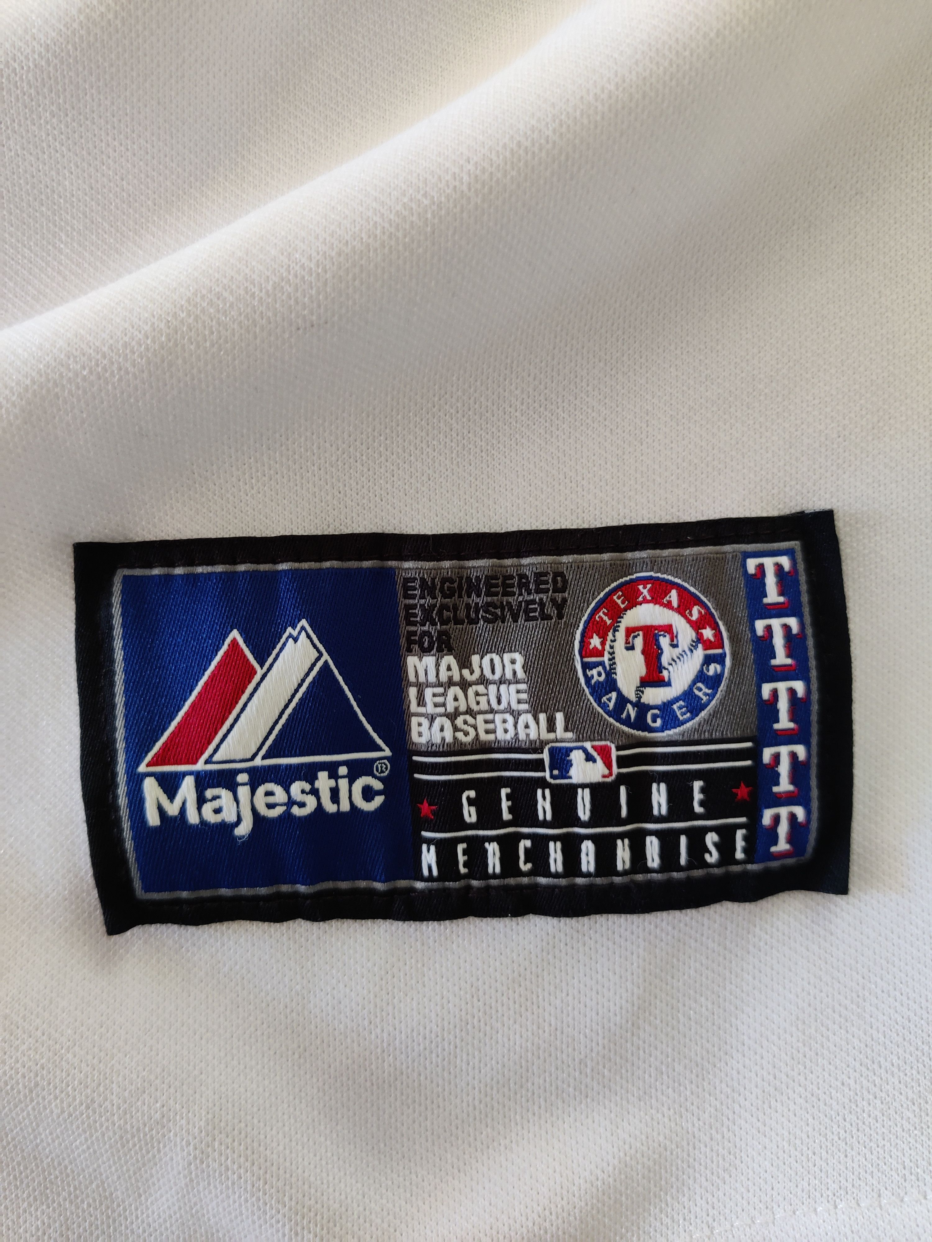Majestic Majestic Texas Rangers MLB Home White Baseball Jersey M Size US M / EU 48-50 / 2 - 3 Thumbnail