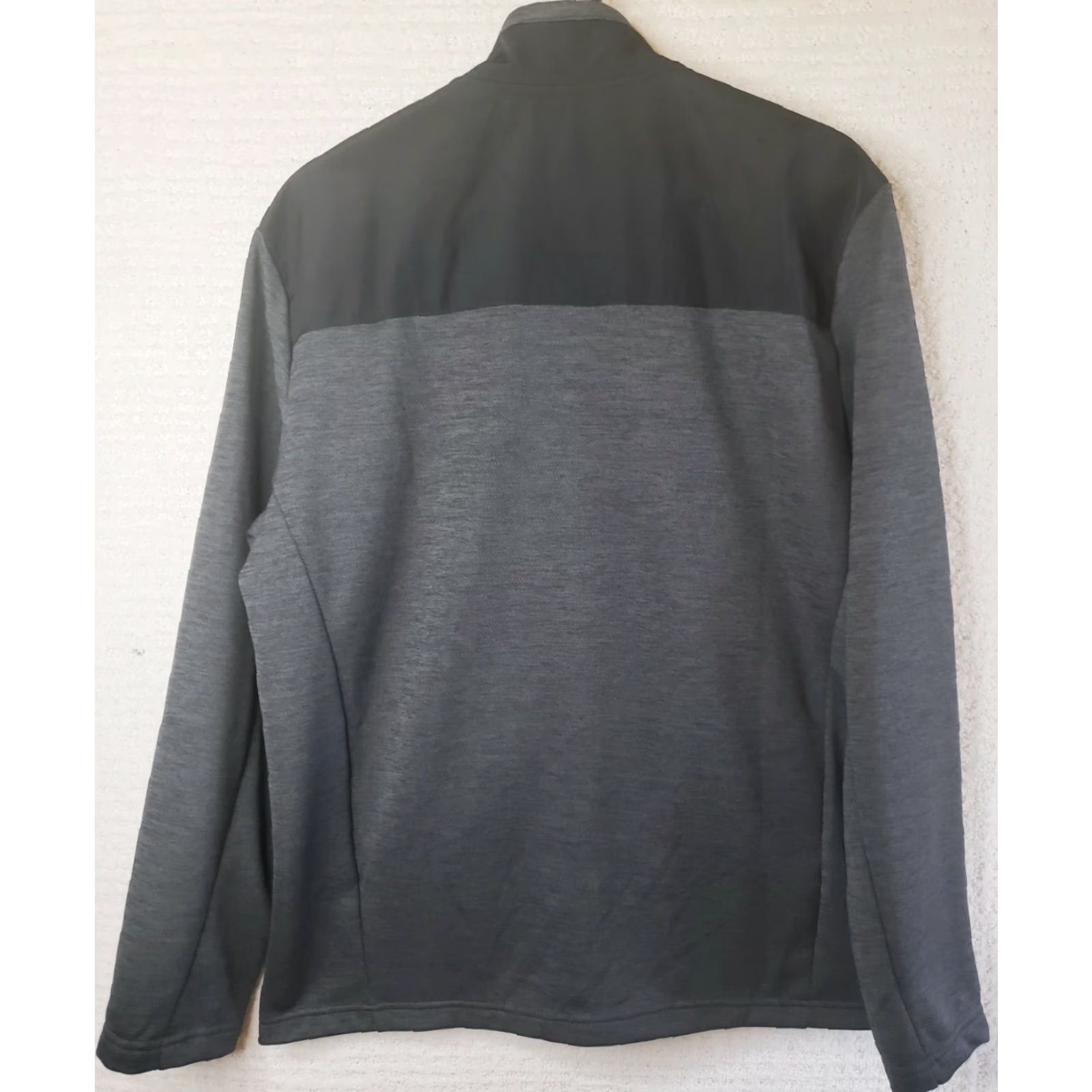 Orvis Orvis Mens L Full Zip Jacket Casual Fleece Lined w Pockets Gray Black Windbreaker Solid Jacket Men L Regular Size Size US L / EU 52-54 / 3 - 7 Thumbnail