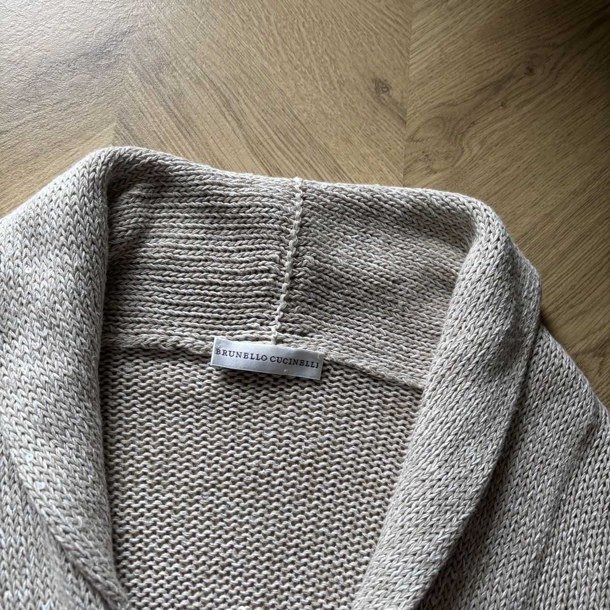 Brunello Cucinelli Brunello Cucinelli linen silk cardigan Size XL / US 12-14 / IT 48-50 - 2 Thumbnail