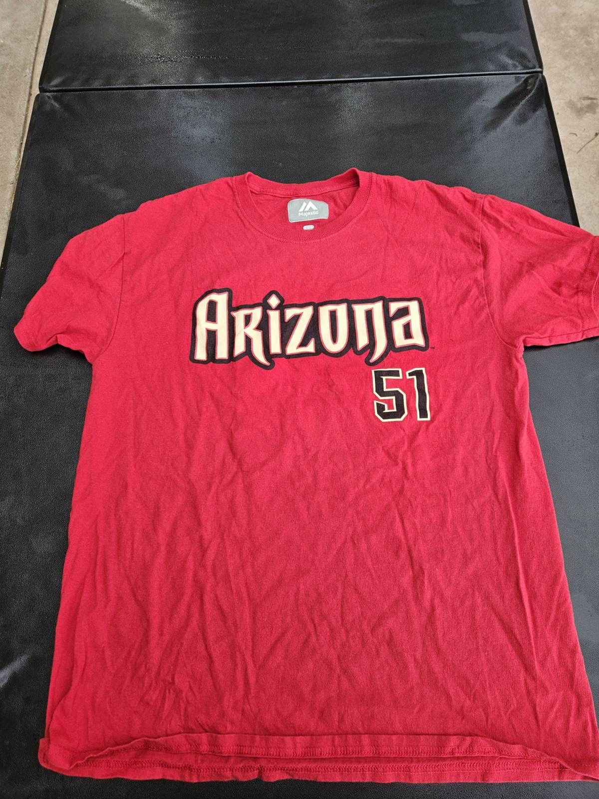Majestic Arizona Diamondbacks Randy Johnson Majestic Tee Size US L / EU 52-54 / 3 - 1 Thumbnail