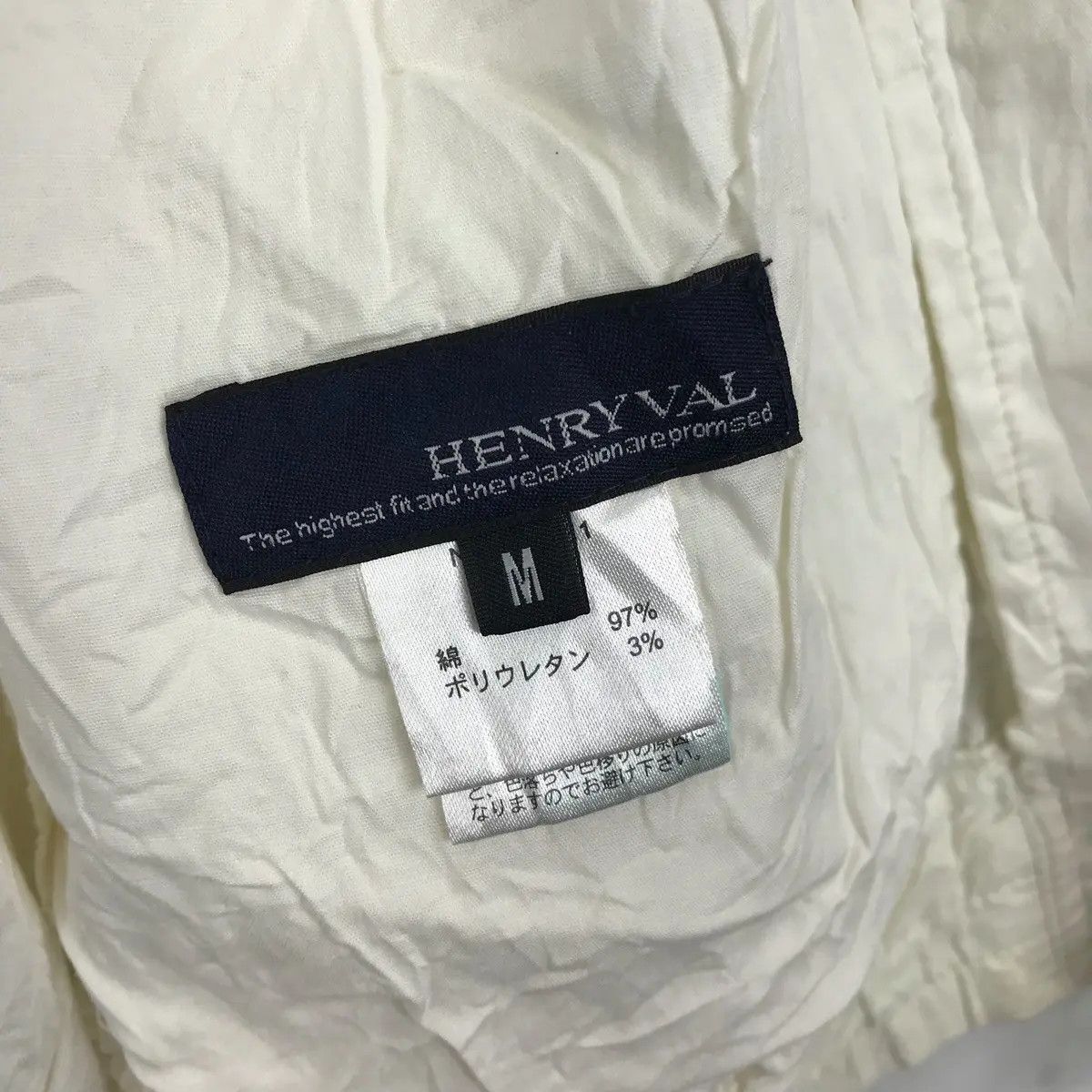 Vintage Vtg HENRY VAL SAILING Gear Sport Denim Jeans White Jacket Size US M / EU 48-50 / 2 - 3 Thumbnail