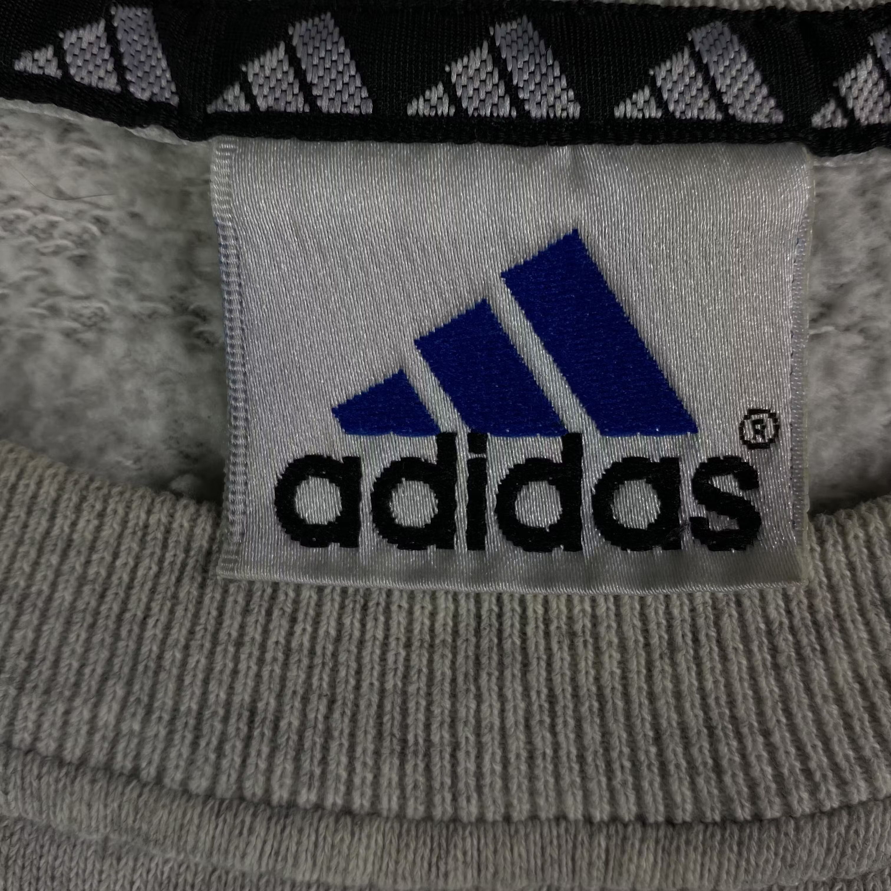Adidas × Vintage Mens Sweatshirt Adidas Vintage Big Logo Size S Size US S / EU 44-46 / 1 - 5 Thumbnail