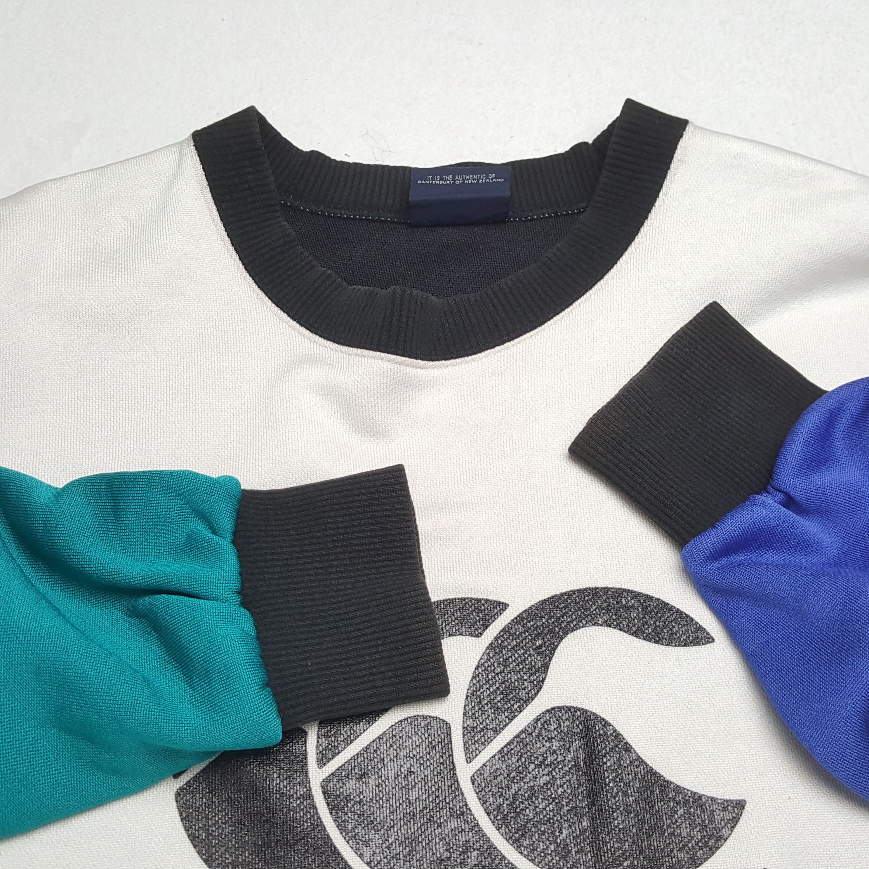 Canterbury of New Zealand × Vintage Vintage CANTERBURRY OF NEW ZEALAND Big Logo Sweatshirts Size US L / EU 52-54 / 3 - 9 Thumbnail