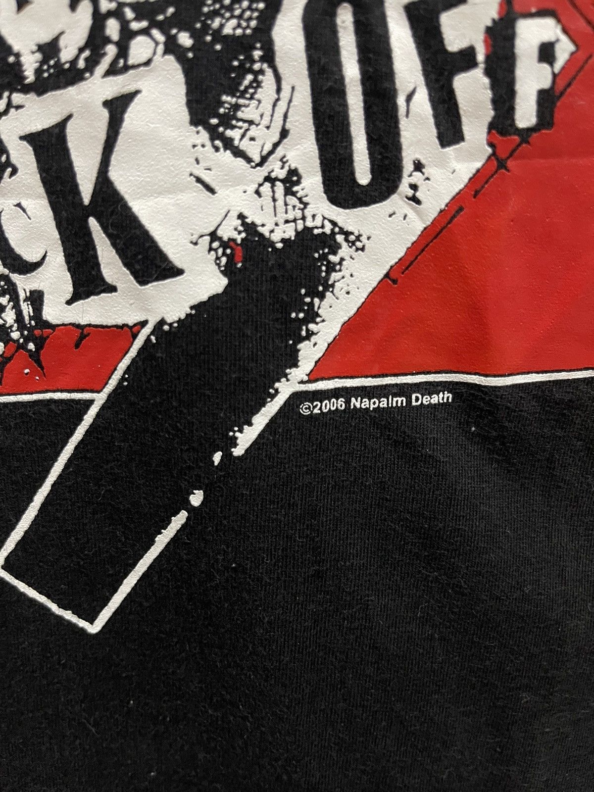 Band Tees Vintage Y2K Napalm Death Nazi Punks Fuck Off🔥🔥🔥 Size US S / EU 44-46 / 1 - 3 Thumbnail