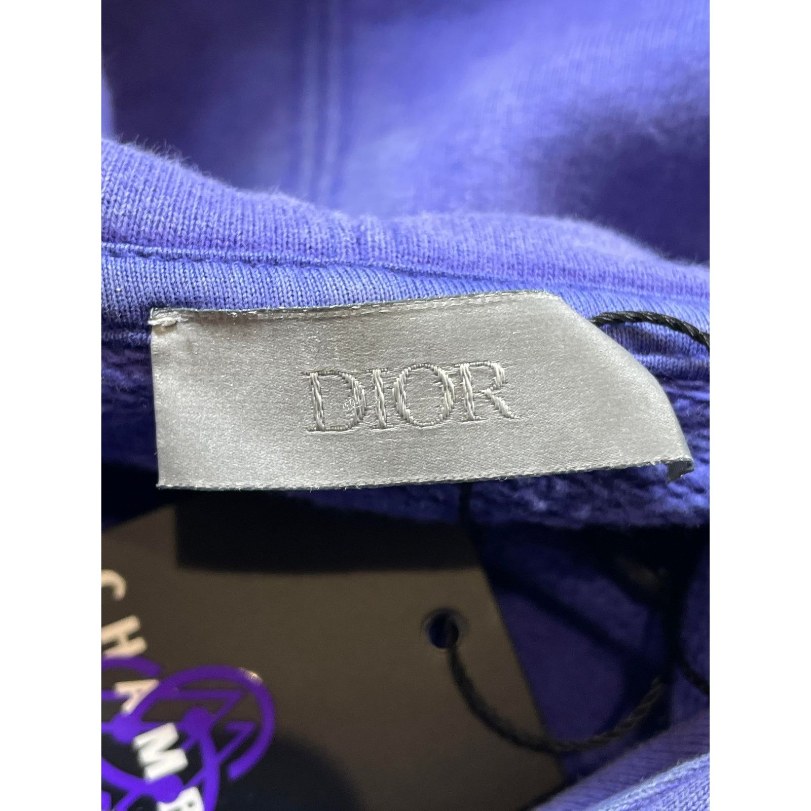 Dior Dior CD Logo Blue Hoodie Size US S / EU 44-46 / 1 - 3 Thumbnail