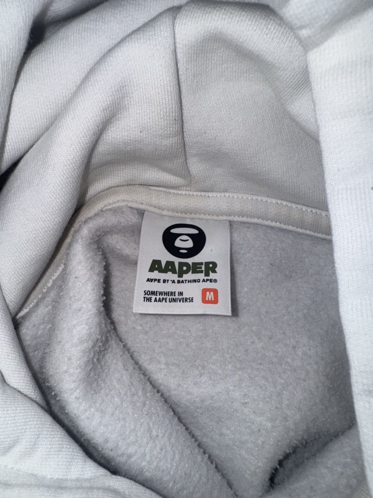 Aape Aape Aaper Hoodie White Size US M / EU 48-50 / 2 - 5 Thumbnail