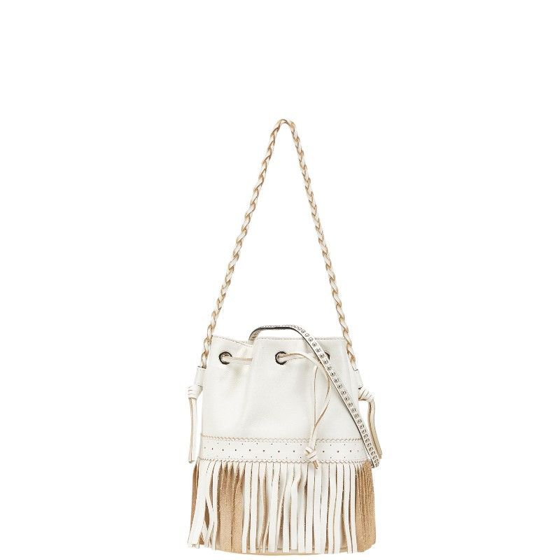 Other J&m Davidson Carnival Leather 2Way Bag Leather Shoulder Bag in Beige, Women's