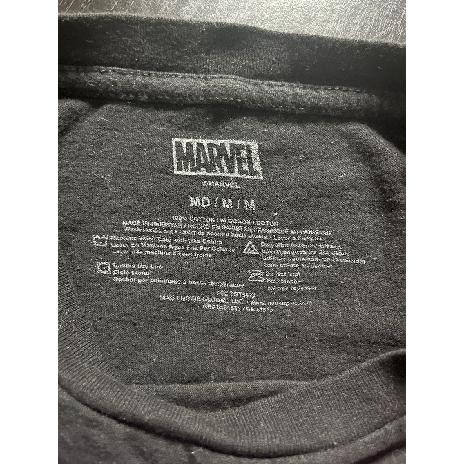 Marvel Comics Marvel SPIDER-MAN Pointing at Spider-Man Men’s Size M Size US M / EU 48-50 / 2 - 4 Thumbnail