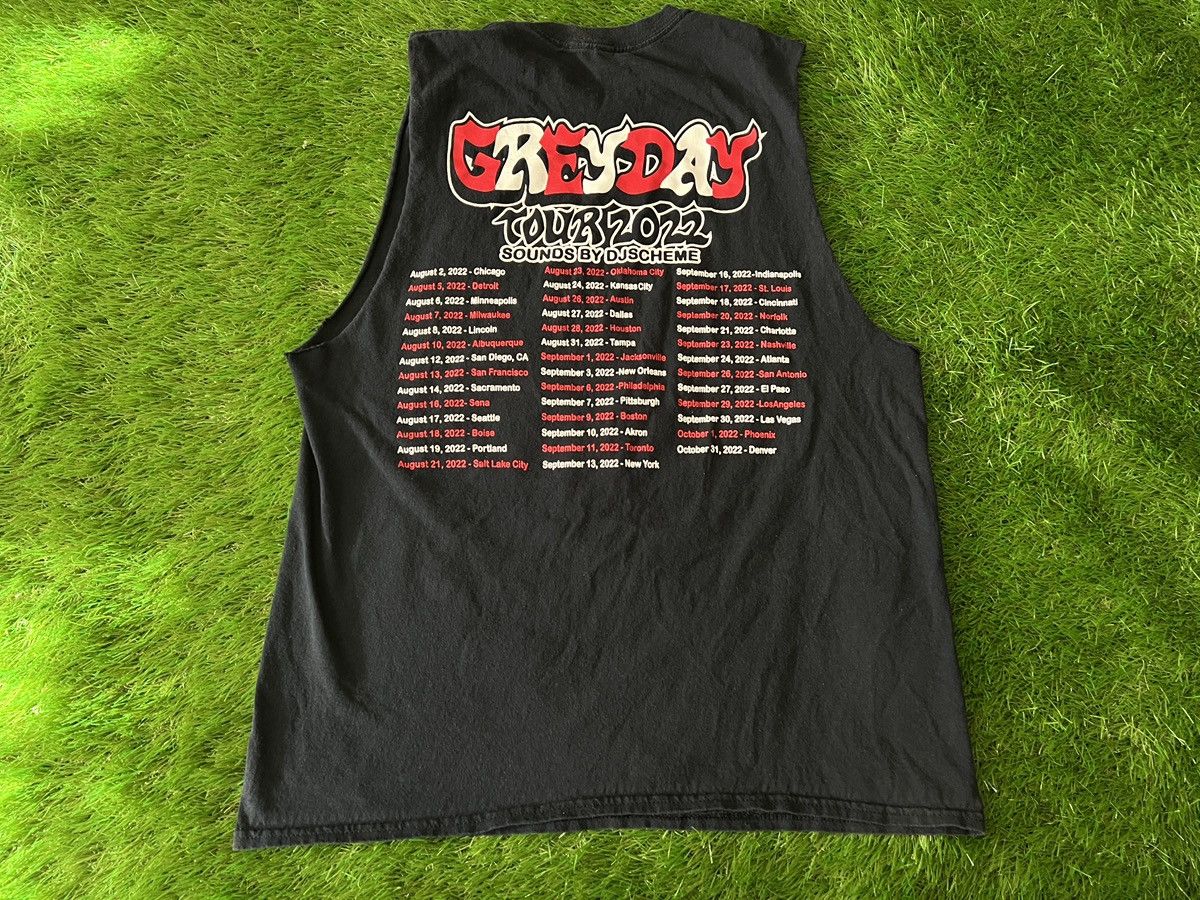 G59 Records Official Grey Day Tour 2022 Suicideboys Tank Shirt DJ Scheme Size US L / EU 52-54 / 3 - 4 Thumbnail