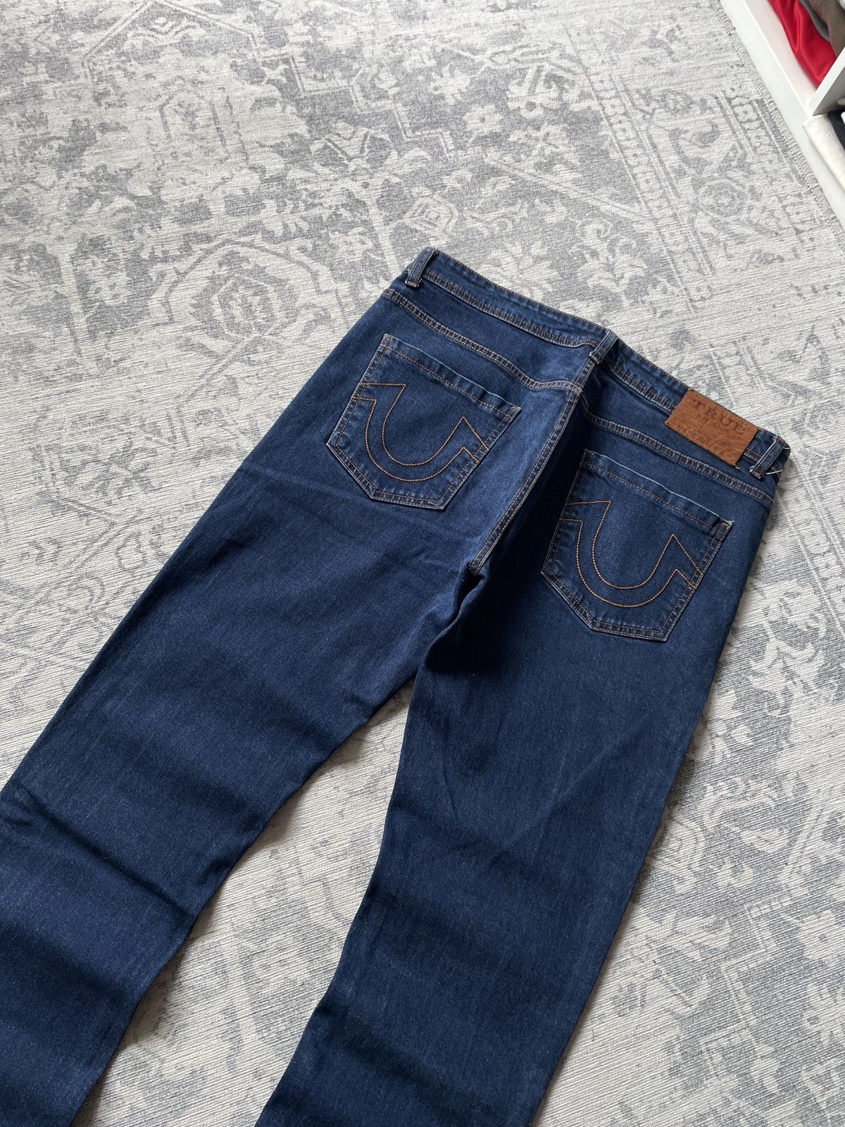 True Religion Vintage True Religion Jeans Slim Big Logo Skinny Japanese Size US 34 / EU 50 - 3 Thumbnail