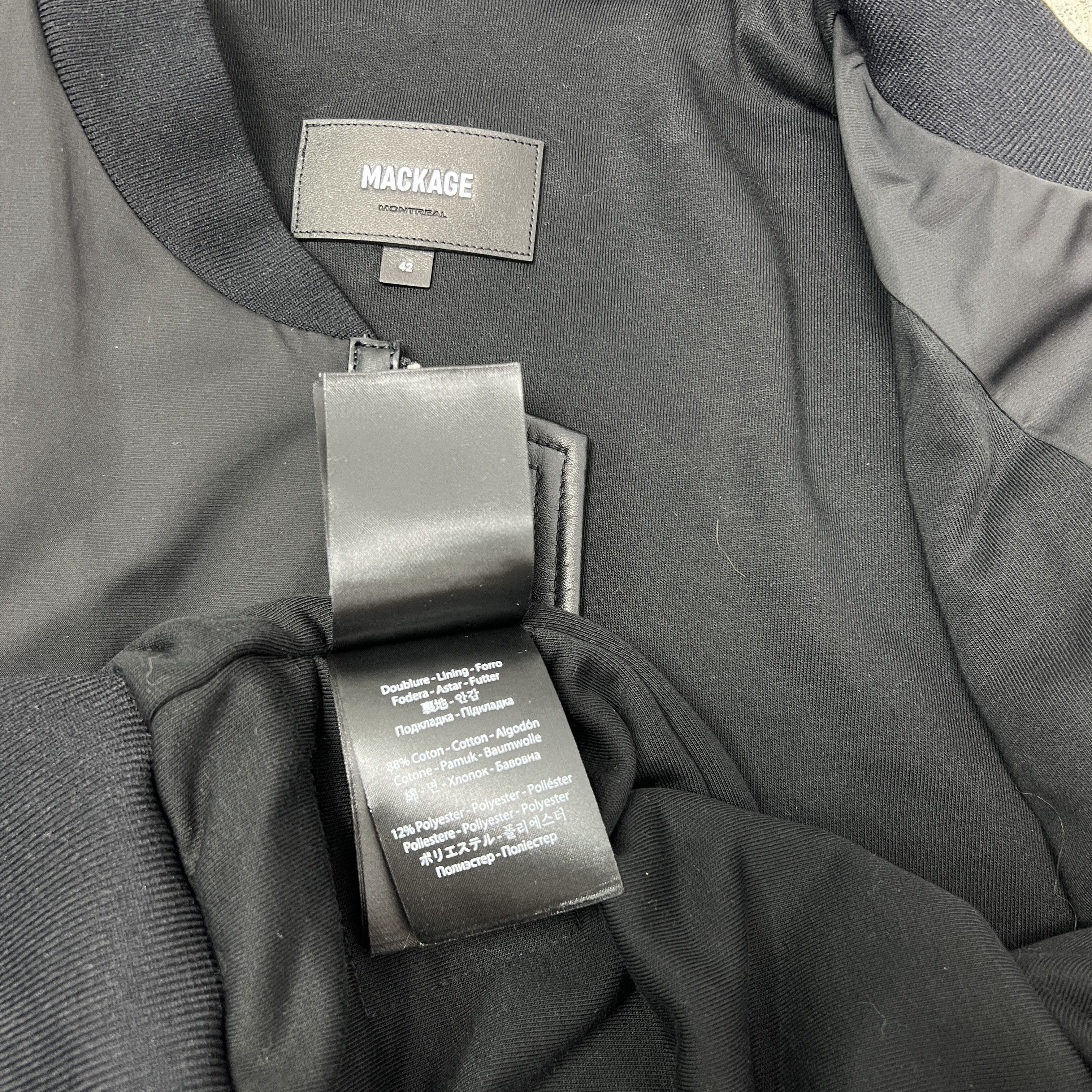 Mackage Vintage Casual Streetwear Mackage Bomber Jacket Y2K Size US L / EU 52-54 / 3 - 6 Thumbnail