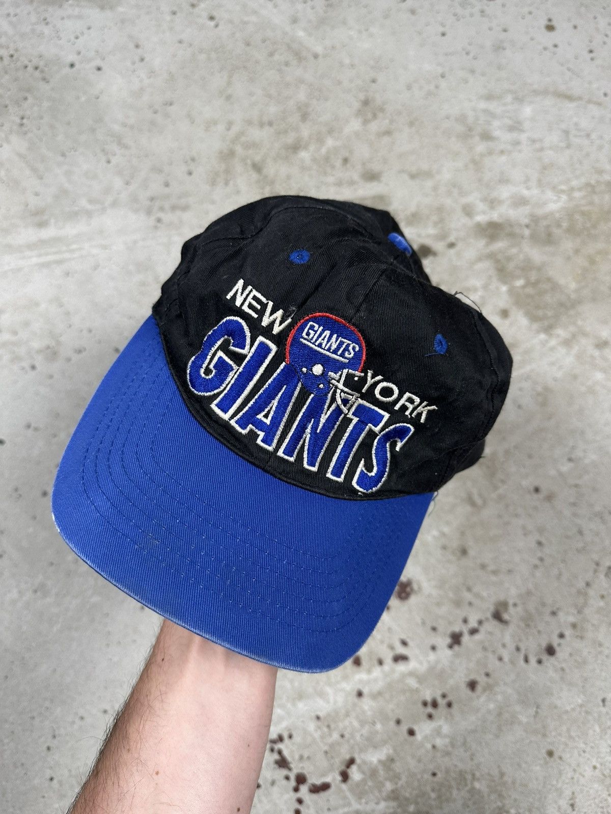 NFL Vintage 90s New York Giants NFL Hat Cap rare usa Size ONE SIZE - 2 Thumbnail