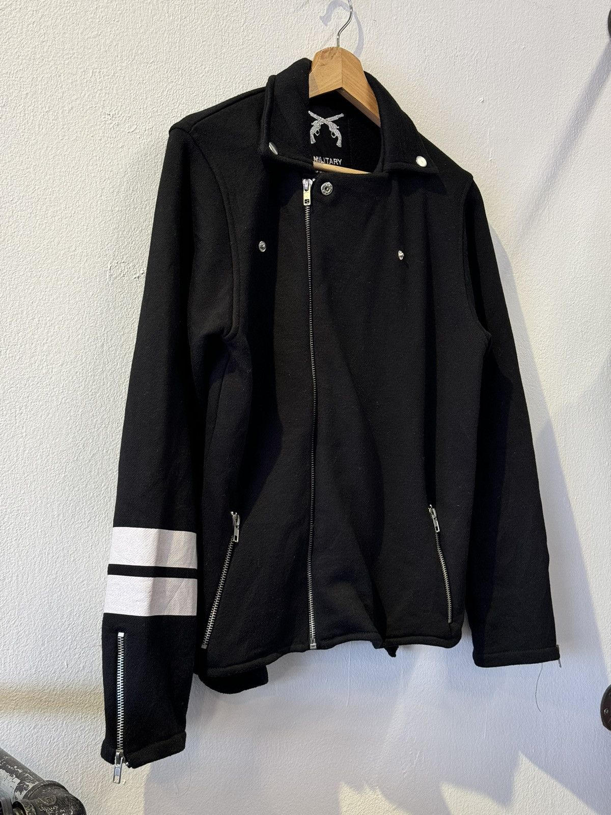 Japanese Brand Military Adoru Kids Skulls Punk Poem Zipped Jacket Size US M / EU 48-50 / 2 - 3 Thumbnail