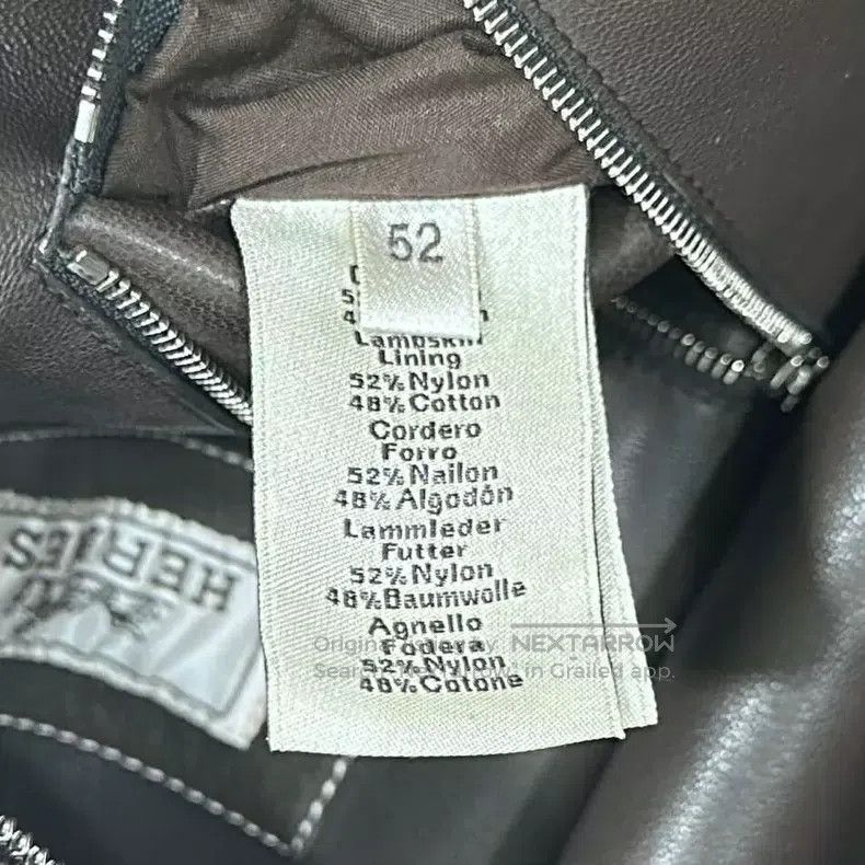 Hermes Hermes Brown Genuine Leather Zip-Up Jacket Size US L / EU 52-54 / 3 - 6 Thumbnail