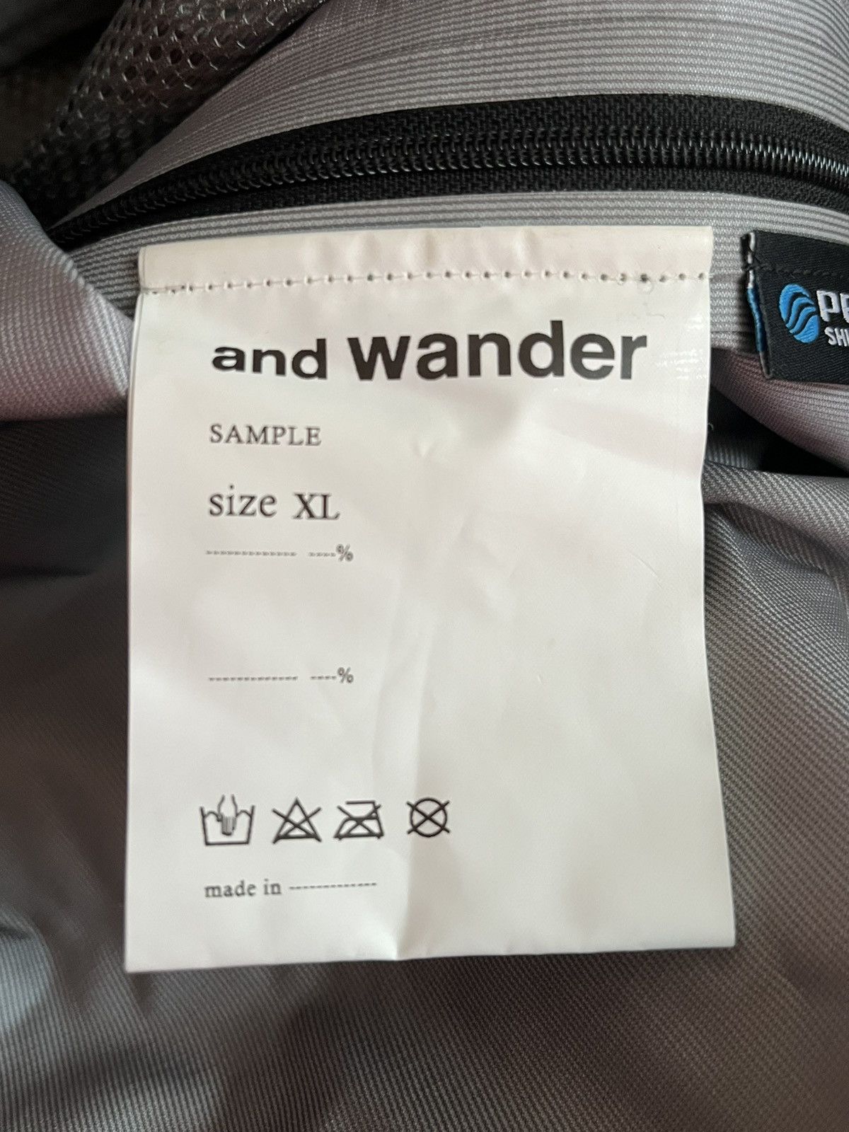 And Wander And Wander Pertex Shield Rain Waterproof Jacket Green Size US XL / EU 56 / 4 - 4 Thumbnail