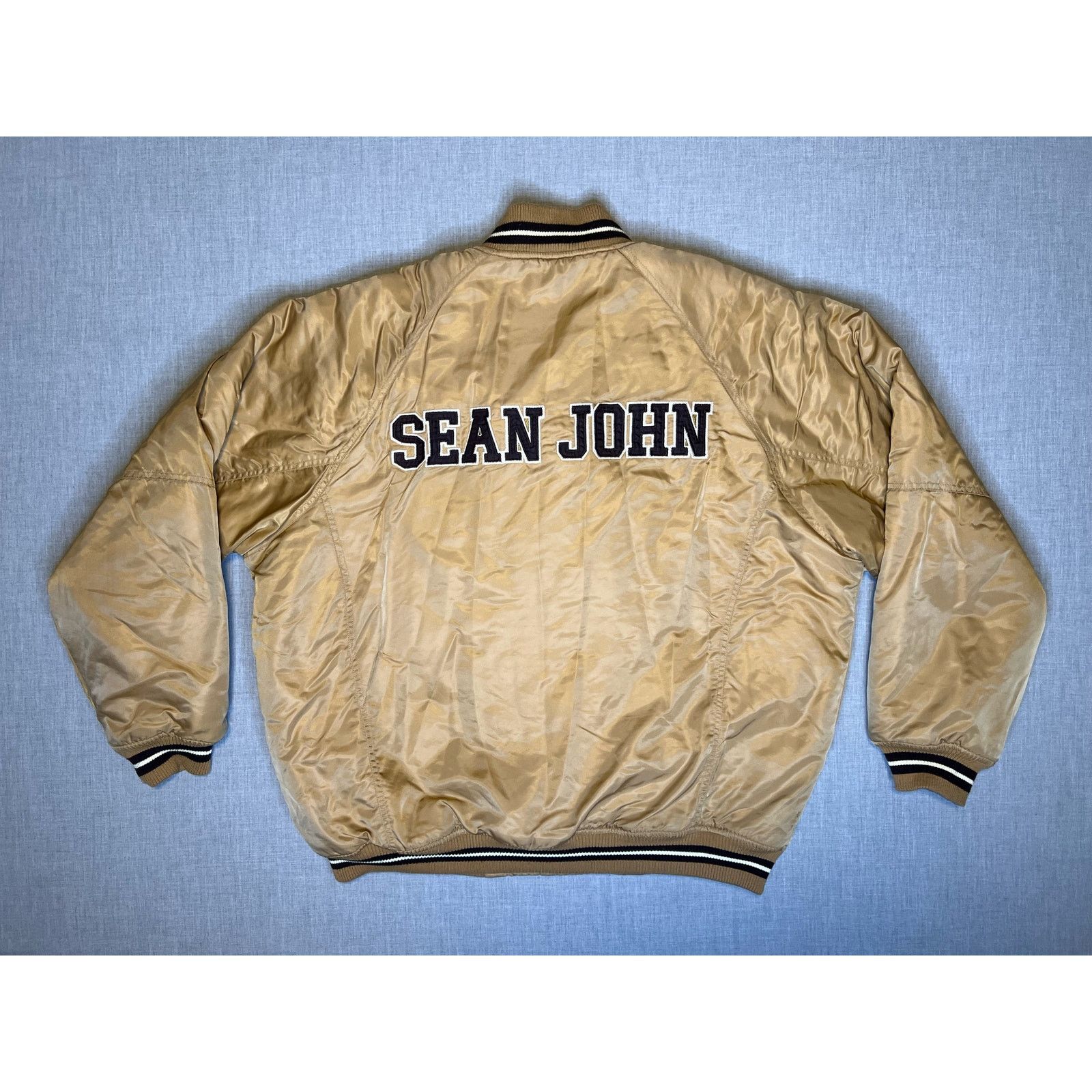 Sean John Sean John Snap Up Quilted Puffer Bomber Jacket XL Size US XL / EU 56 / 4 - 2 Thumbnail