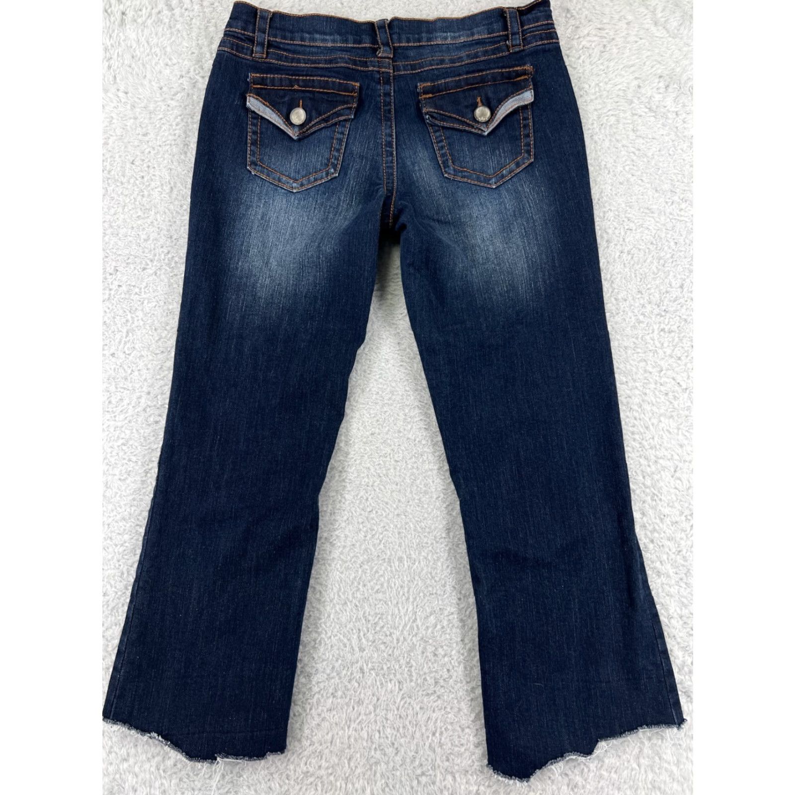 Denime Elite Jeans Jeans 9 Blue Denim Straight Leg Ankle Length 31in Waist Blue Regular Women XS? Size 30" / US 8 / IT 44 - 2 Thumbnail