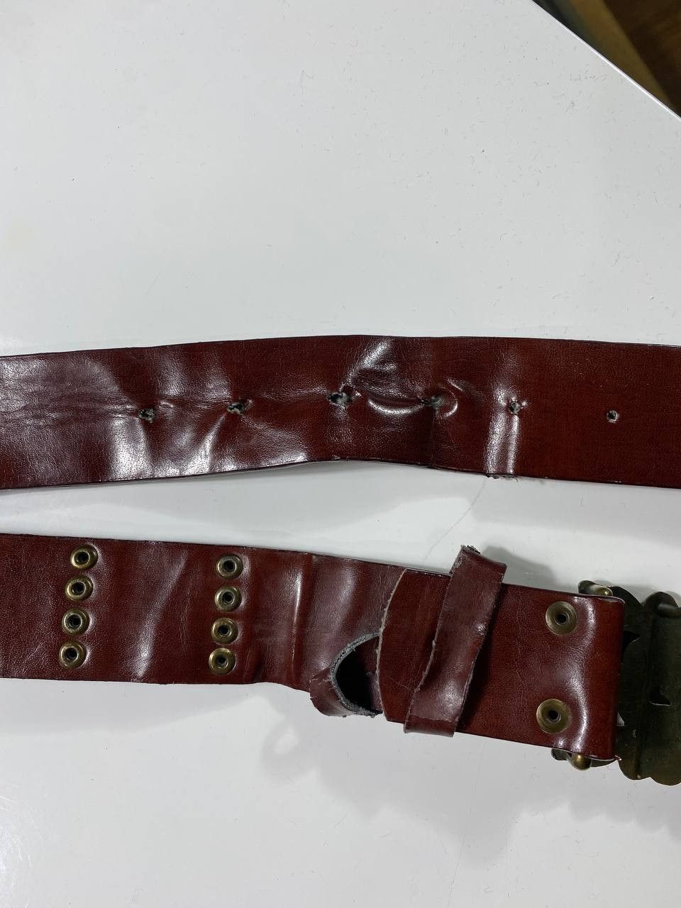 Vintage CRAZY Y2K Japanese style Big Buckle Belt Size ONE SIZE - 3 Thumbnail