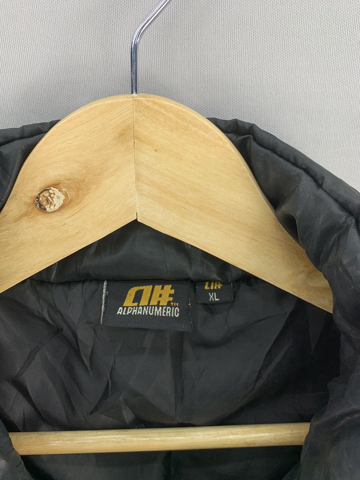 Japanese Brand Vintage Japanese Alpha Numeric Puffer Jacket Size US XL / EU 56 / 4 - 16 Thumbnail