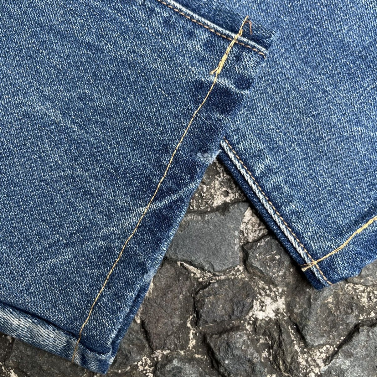 RRL Ralph Lauren Vintage Double RL Cut 528 Slim Boot Distressed Denim Size US 31 - 21 Thumbnail