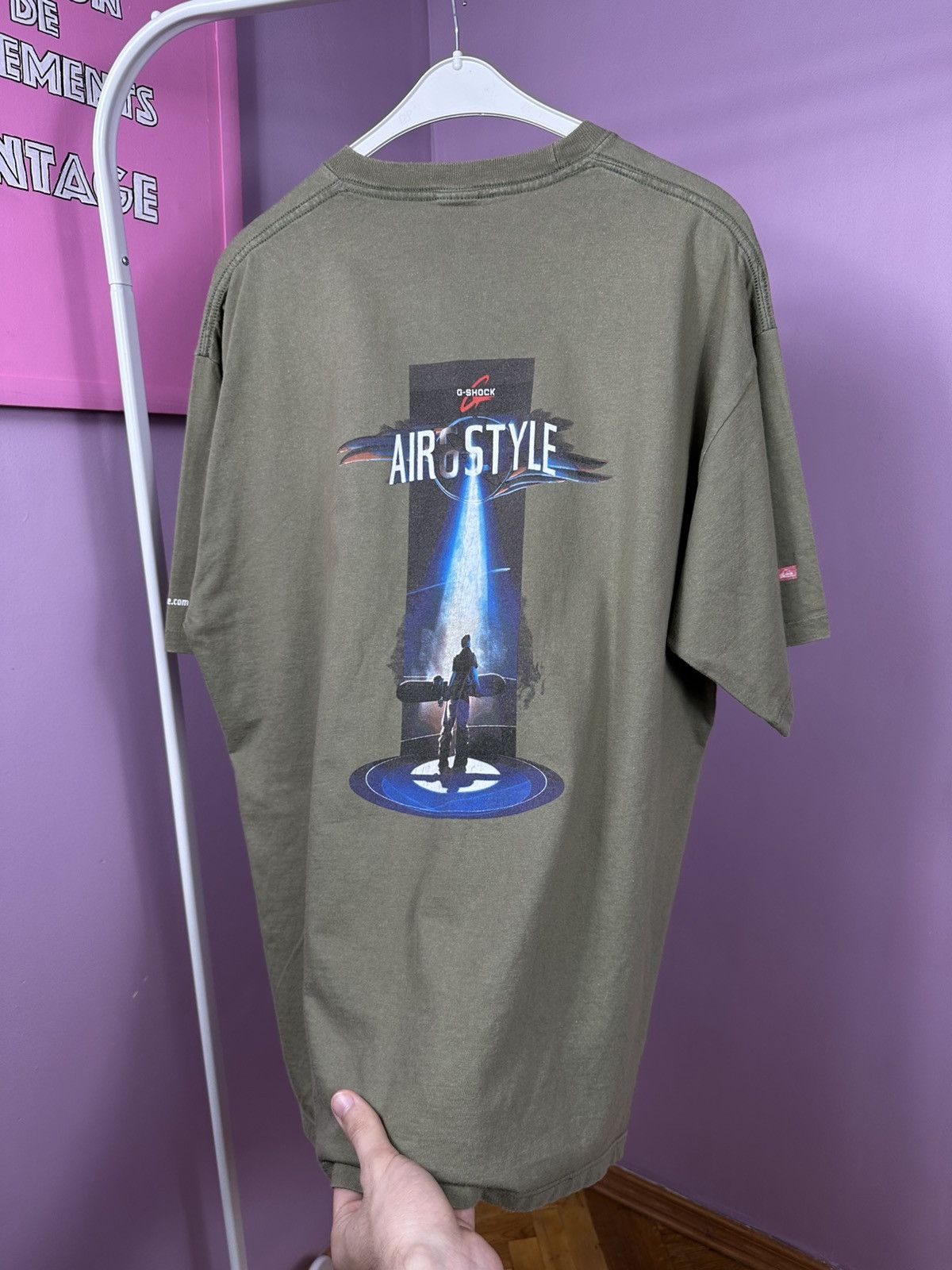 Quiksilver 2000 Quiksilver X G-Shock T-Shirt Snowboard Contest Size US L / EU 52-54 / 3 - 15 Thumbnail