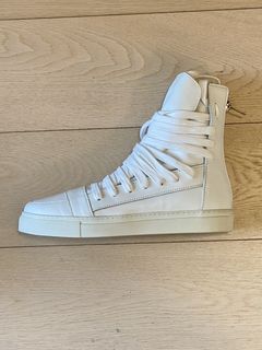 Kris Van Assche Extended Lace High Top Sneaker