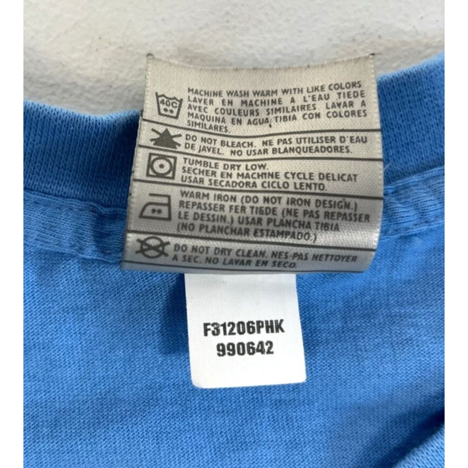 Nike VINTAGE Nike T-Shirt Men’s Blue Sz L Shirt 2000s Sports Cotton Cap Logo Embroidered Size US L / EU 52-54 / 3 - 6 Thumbnail