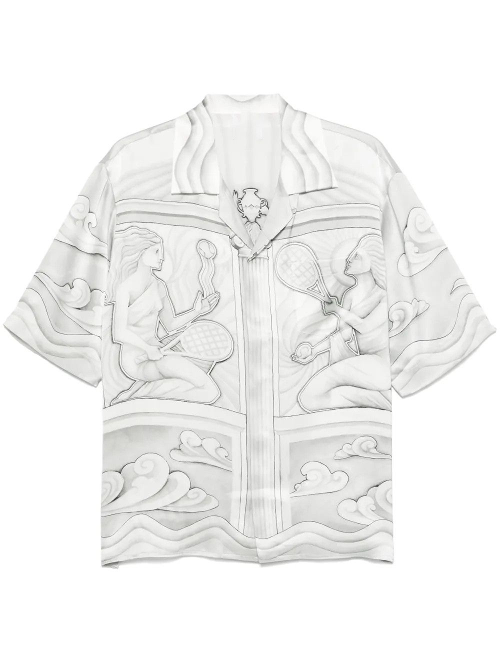 Other Men’s Short-Sleeve White Shirt Size US M / EU 48-50 / 2 - 1 Thumbnail