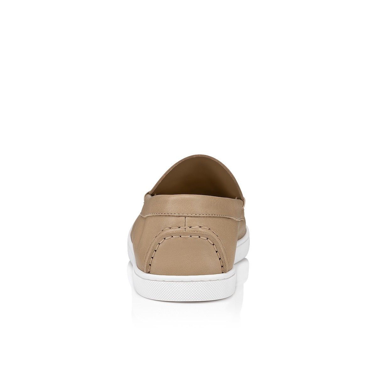 Christian Louboutin o1bcso1str0825 Varsiboat Leather Loafer in Beige Size US 12 / EU 45 - 4 Thumbnail