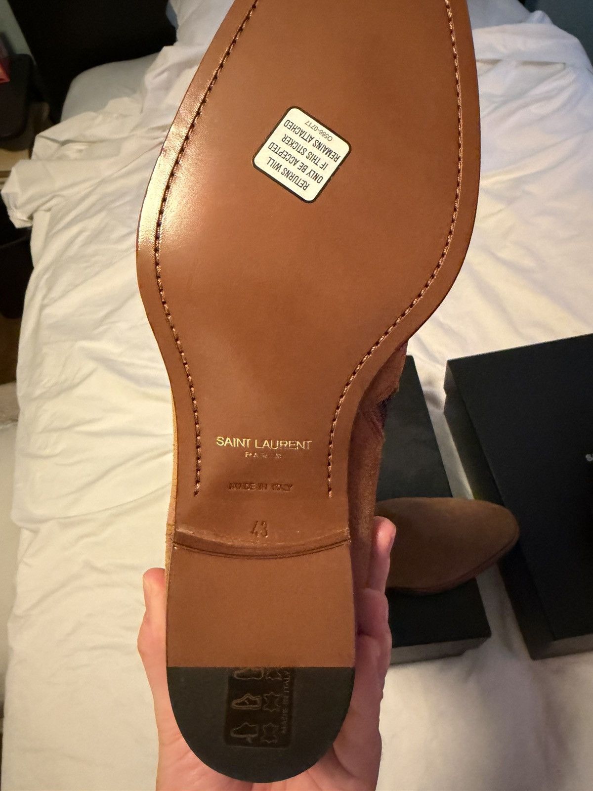 Saint Laurent Paris Brand New FW13 Ochre Cowboy Size US 10 / EU 43 - 7 Thumbnail