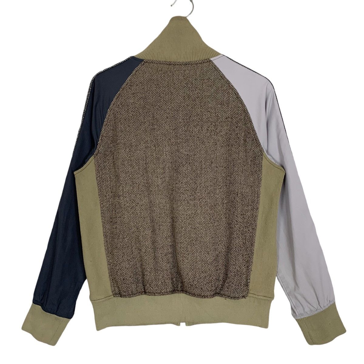 Vintage Vintage Gym Master Herringbone Wool Zip Jacket Size S Size US S / EU 44-46 / 1 - 8 Thumbnail