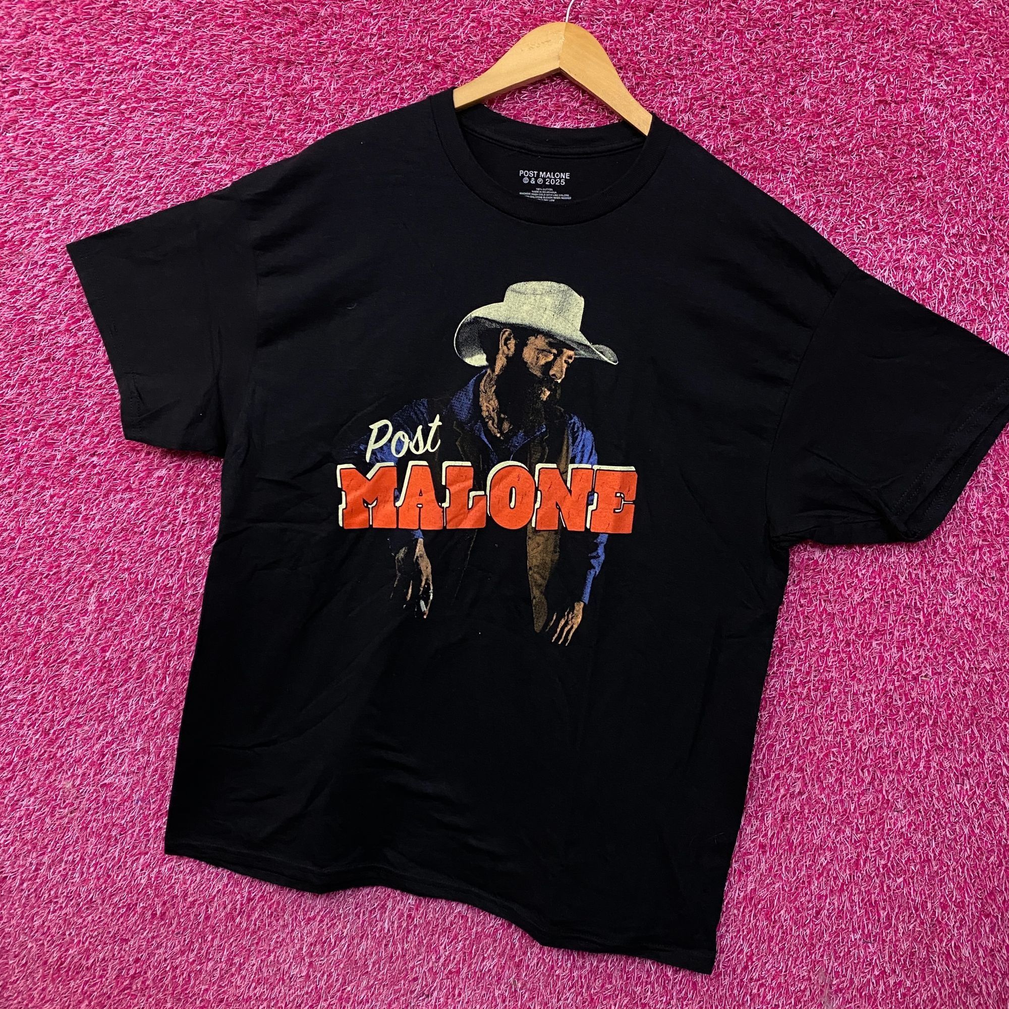 Other Post Malone Cowboy F-1 Trillion Album Country T-Shirt XL Size US XL / EU 56 / 4 - 3 Thumbnail