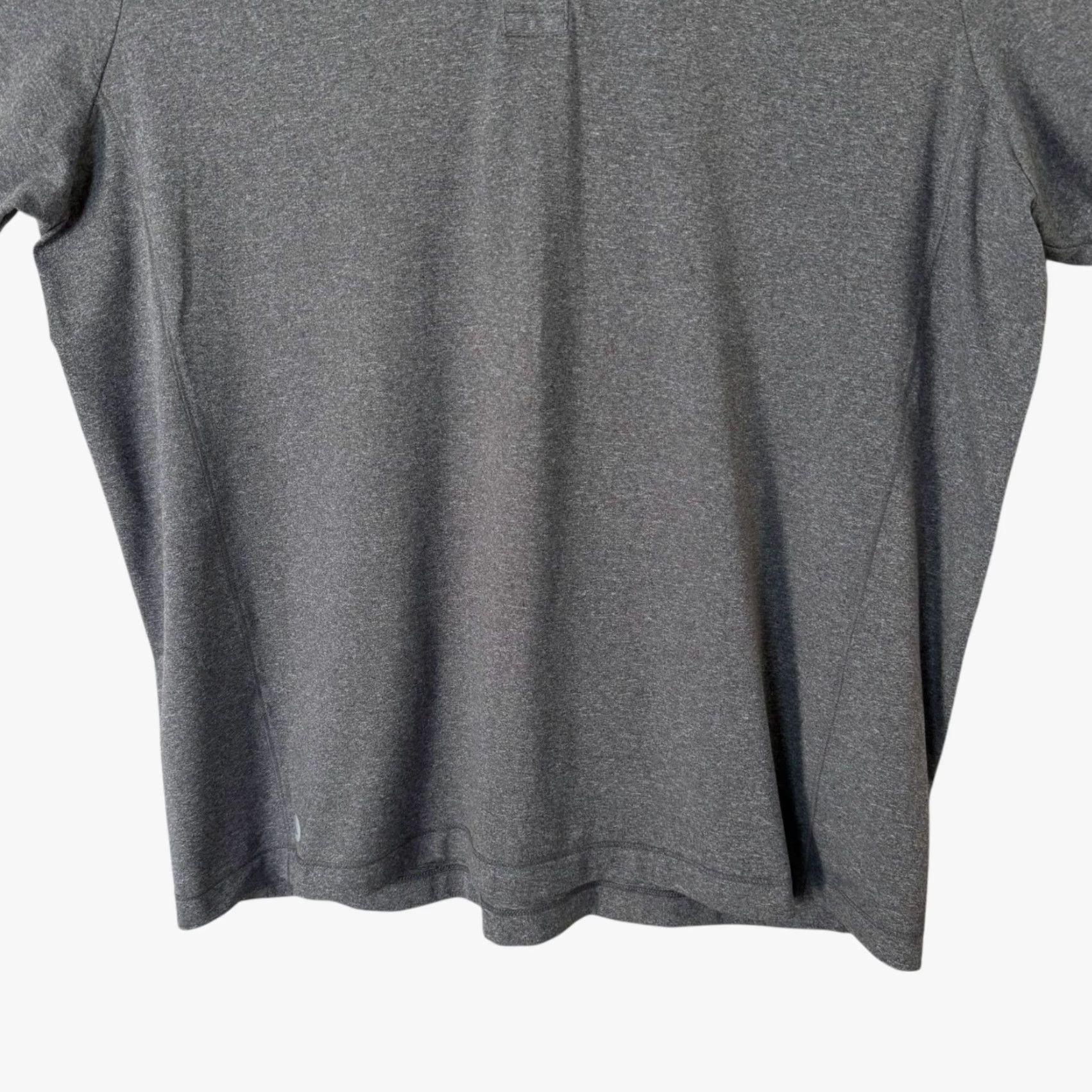UNTUCKit UNTUCKit Performance Stretch Short-Sleeve Polo Shirt Gray Men's XL Golf Casual Shirt Size US XL / EU 56 / 4 - 6 Thumbnail