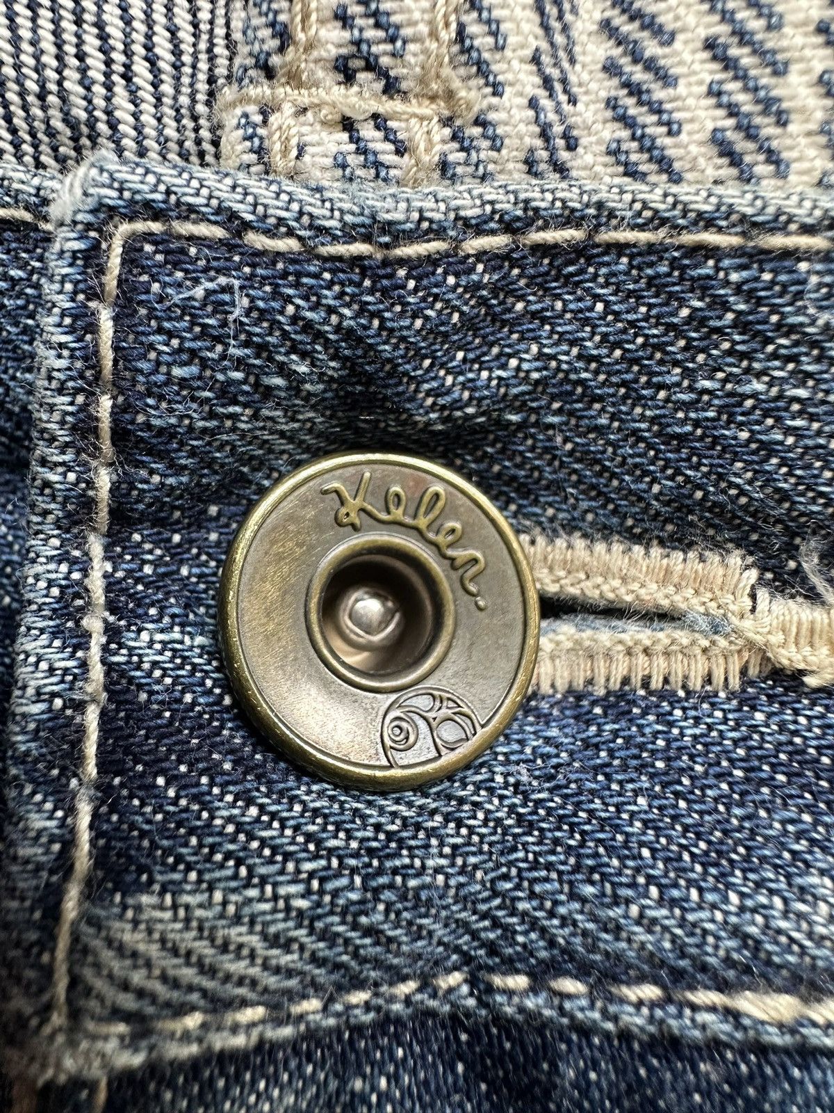 Japanese Brand Y2k KELEN Japan patchwork vintage style jeans Size US 30 / EU 46 - 23 Thumbnail