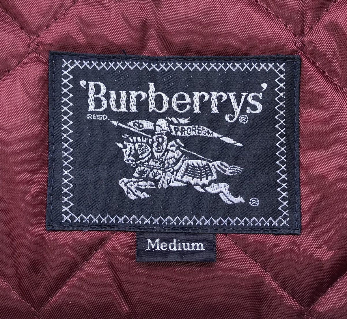 Burberry Vintage Burberrys Prorsum Lined Big Logo Bomber Jacket Size US M / EU 48-50 / 2 - 17 Thumbnail