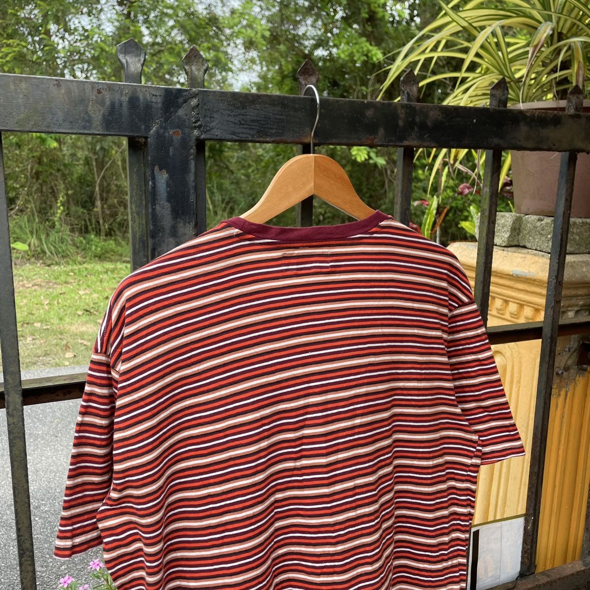 Lost Enterprises × Vintage 🔥Vintage Lost Skateboard Striped Tee Size US XL / EU 56 / 4 - 3 Thumbnail