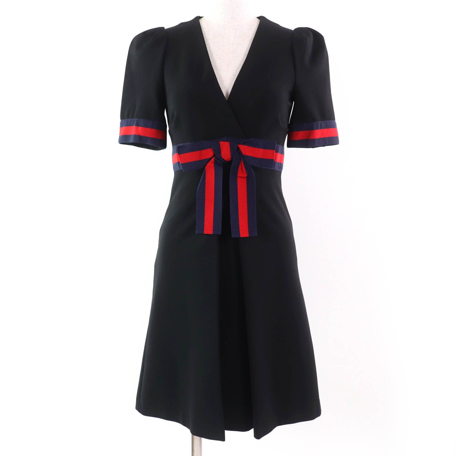 Gucci Gucci Gucci One piece Jersey V-neck Dress Dress Others Dresses 501488 DUTY FREE for USA Size ONE SIZE - 1 Thumbnail