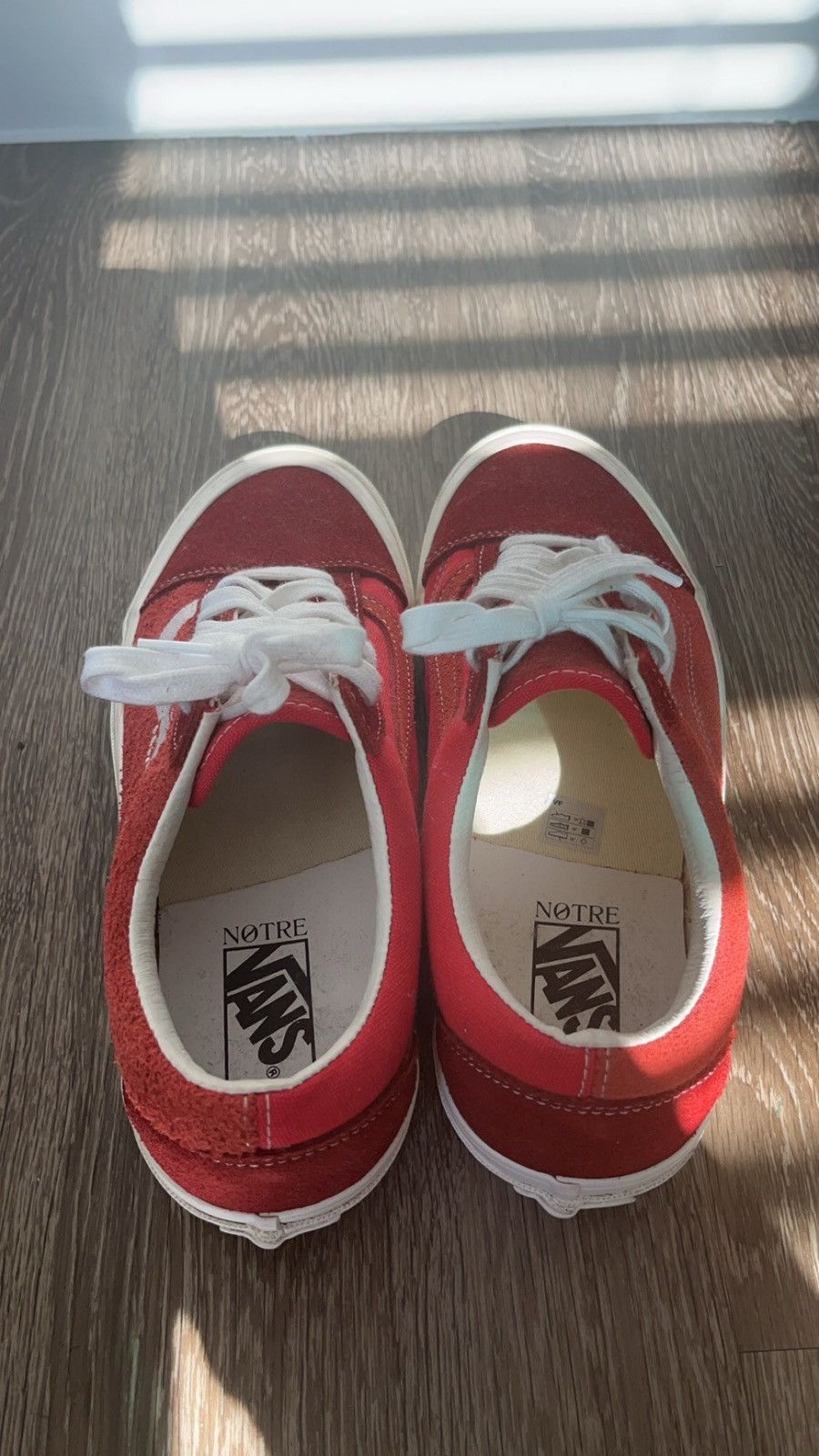 Notre Notre Og Old Skool Lx Red Size US 9 / EU 42 - 7 Thumbnail