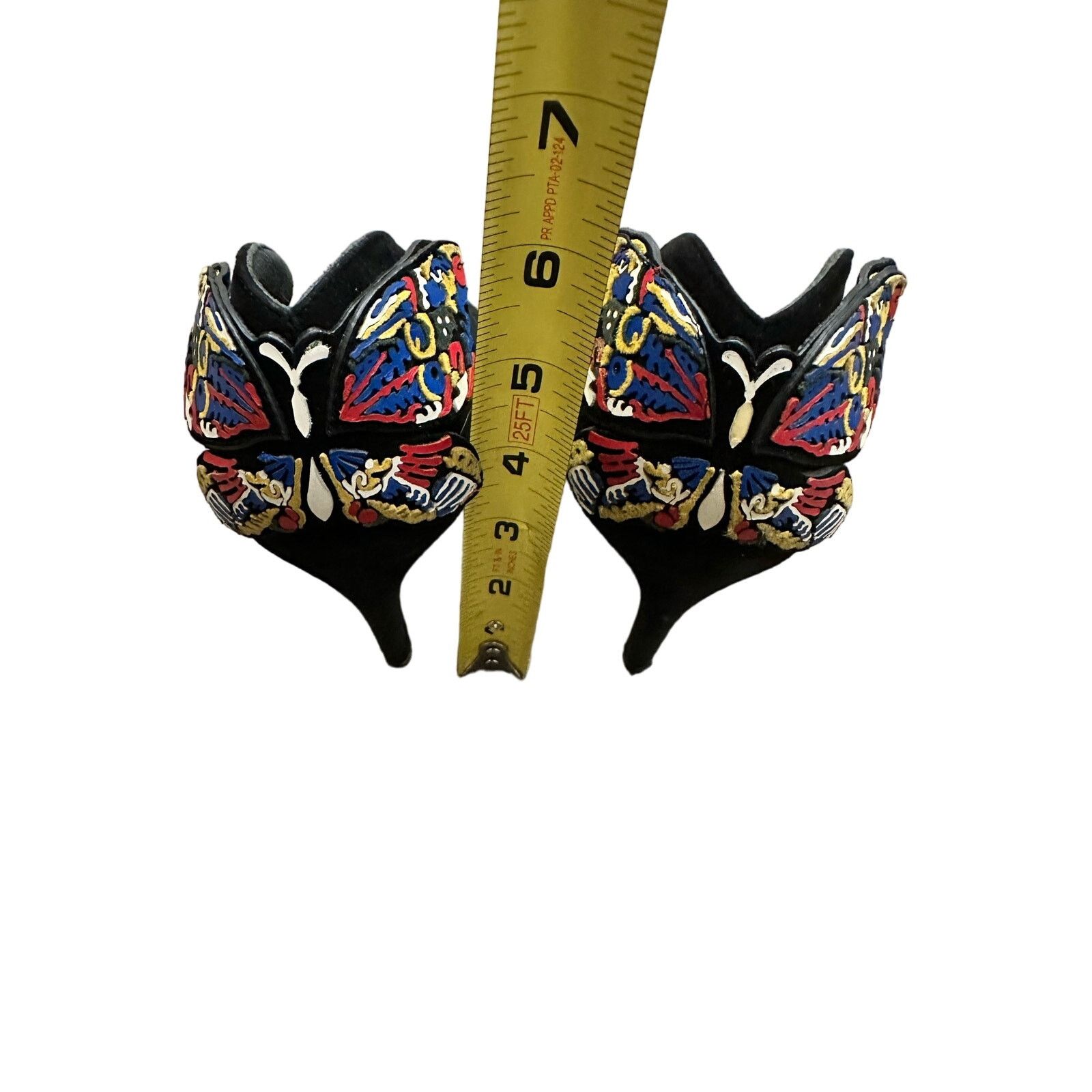 Christian Dior Monsieur Christian Dior Bee Accent Suede Slingback Pumps size 36.5 Size US 6.5 / IT 36.5 - 5 Thumbnail
