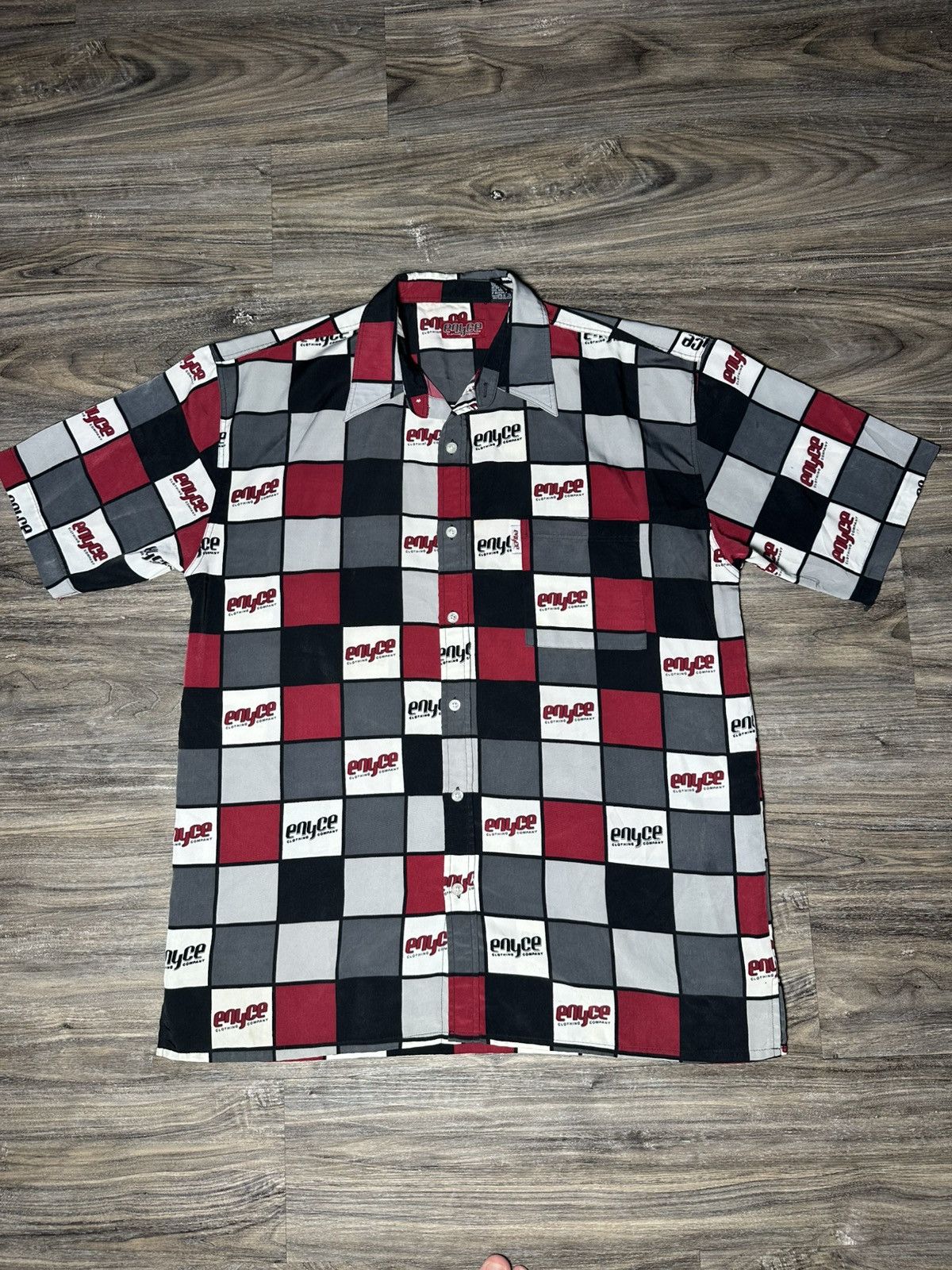 Enyce Vintage men’s shirt Enyce 2001 year Size US L / EU 52-54 / 3 - 1 Thumbnail