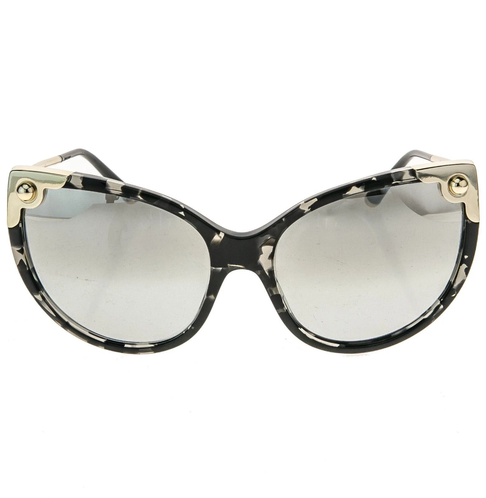 Dolce & Gabbana DOLCE & GABBANA DG4337 LUCIA DG 4337 Black Mirror Sunglasses Size ONE SIZE - 8 Thumbnail