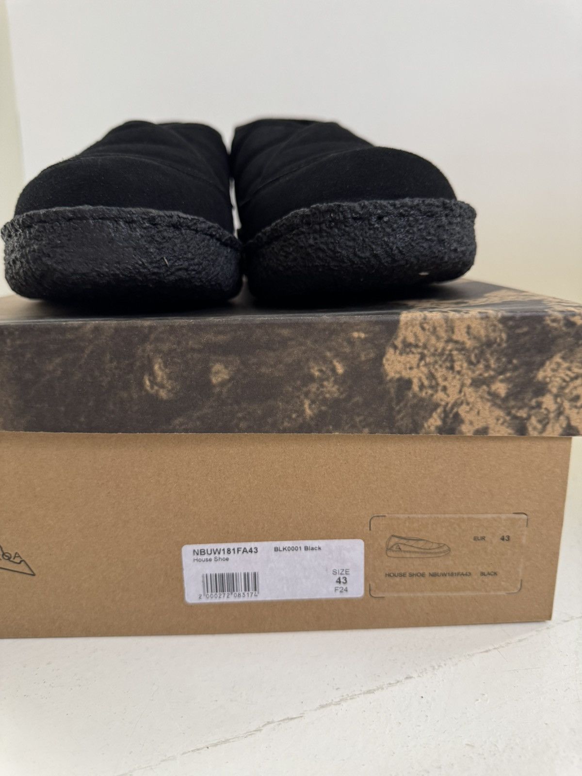 ROA ROA Black Low Top Nuvolau House Shoes Size US 10 / EU 43 - 8 Thumbnail