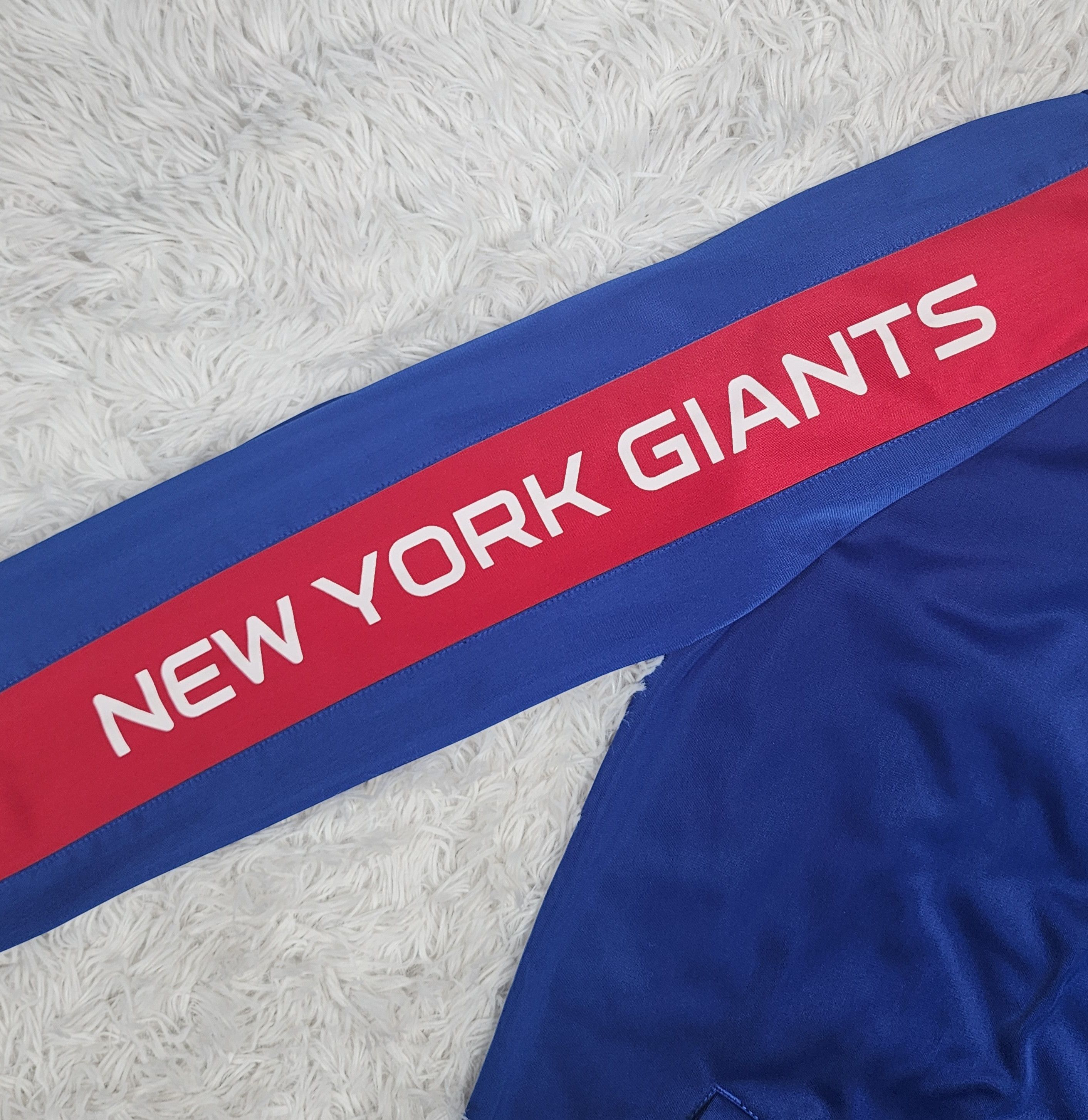 NFL Y2K NFL New York Giants track jacket Size US L / EU 52-54 / 3 - 3 Thumbnail